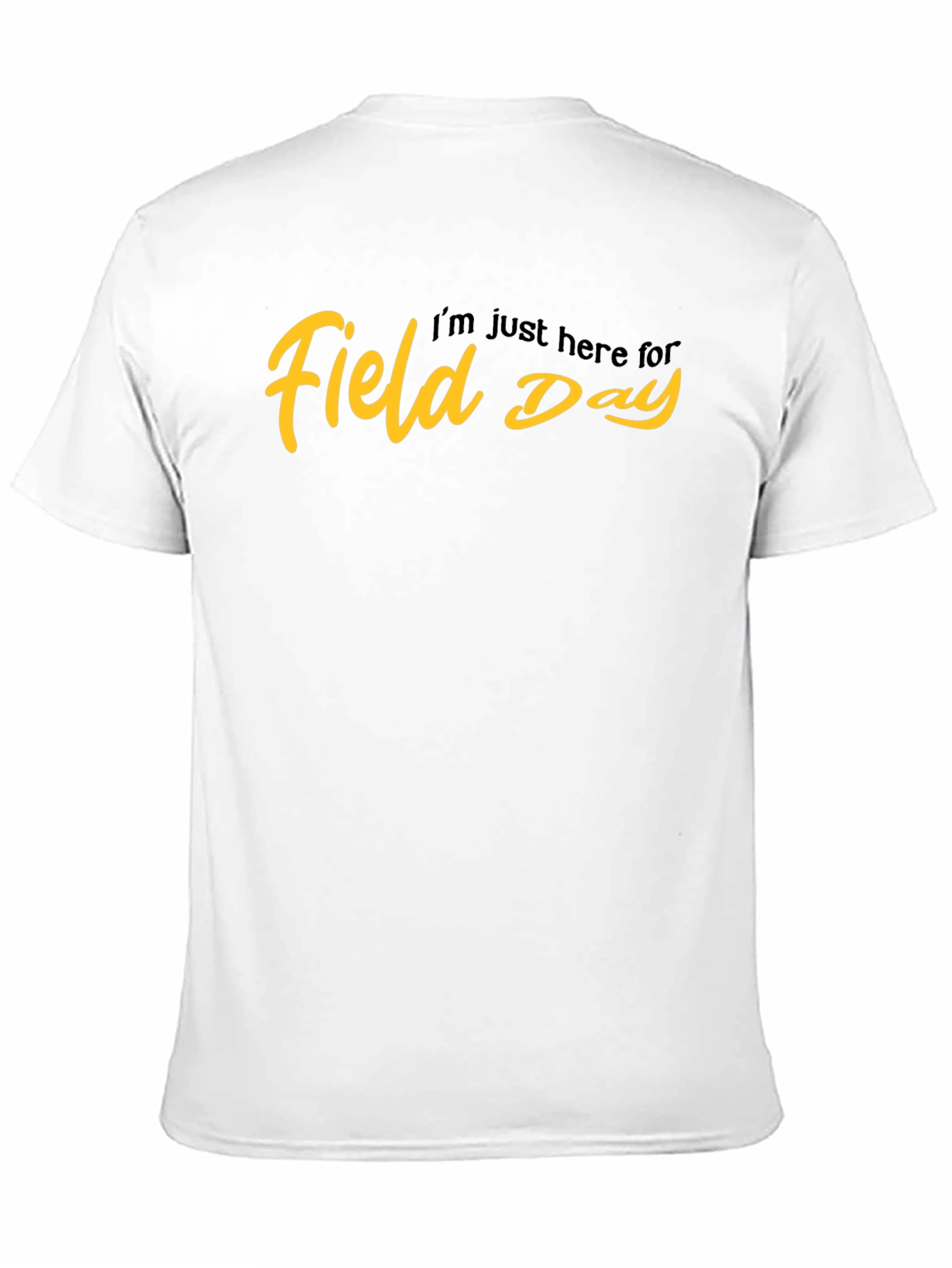 Field Day Graphic T-Shirt - Black Cotton Tee