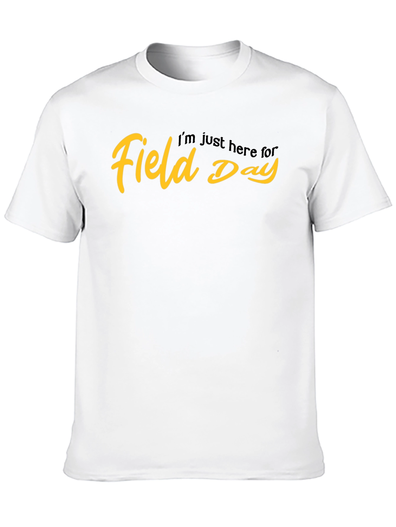 Field Day Graphic T-Shirt - Black Cotton Tee