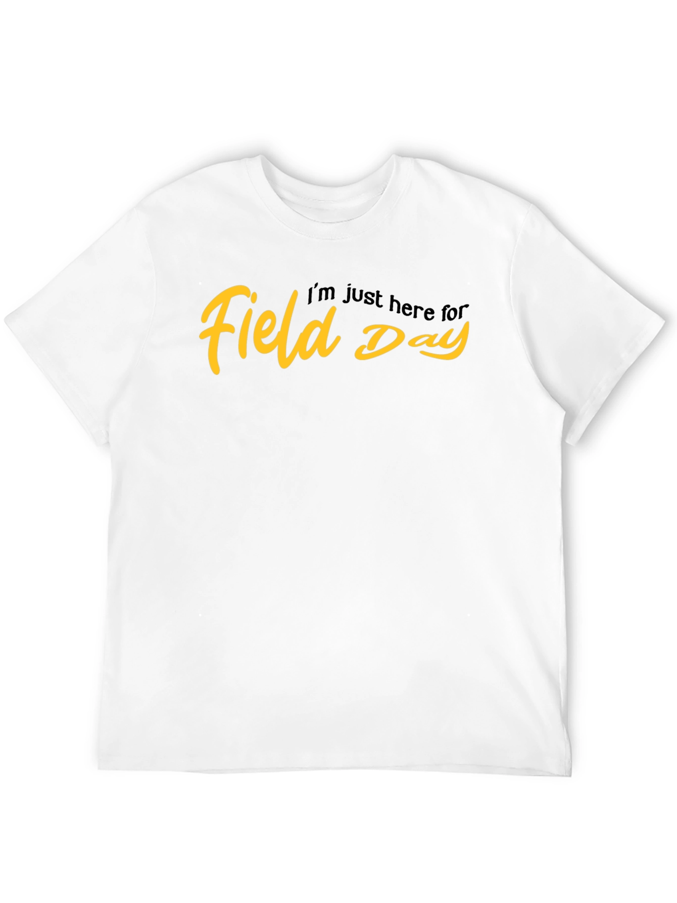 Field Day Graphic T-Shirt - Black Cotton Tee