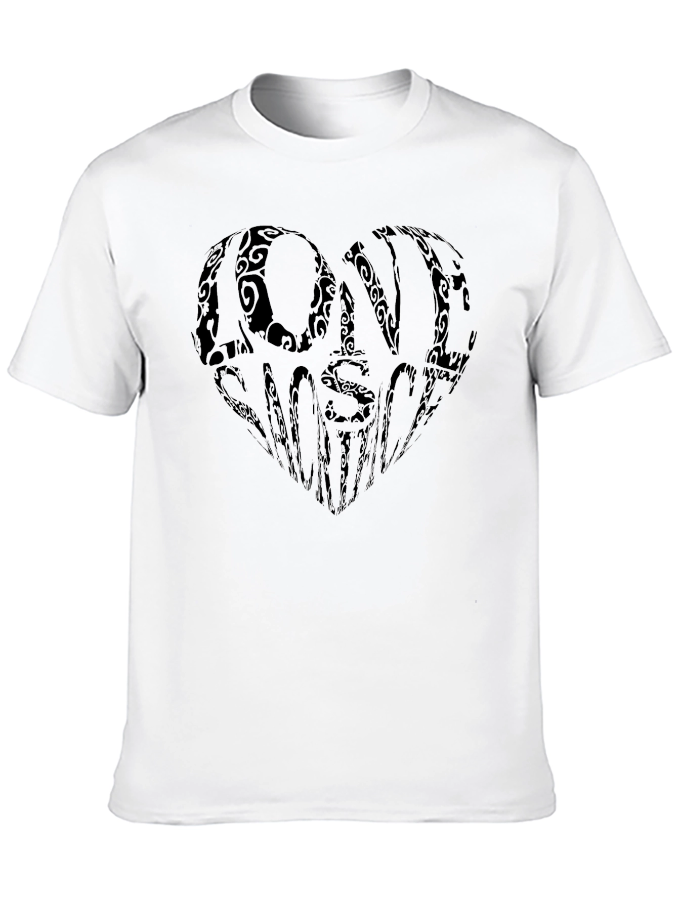 Love Wins Black Graphic Tee - Stylish & Trendy!