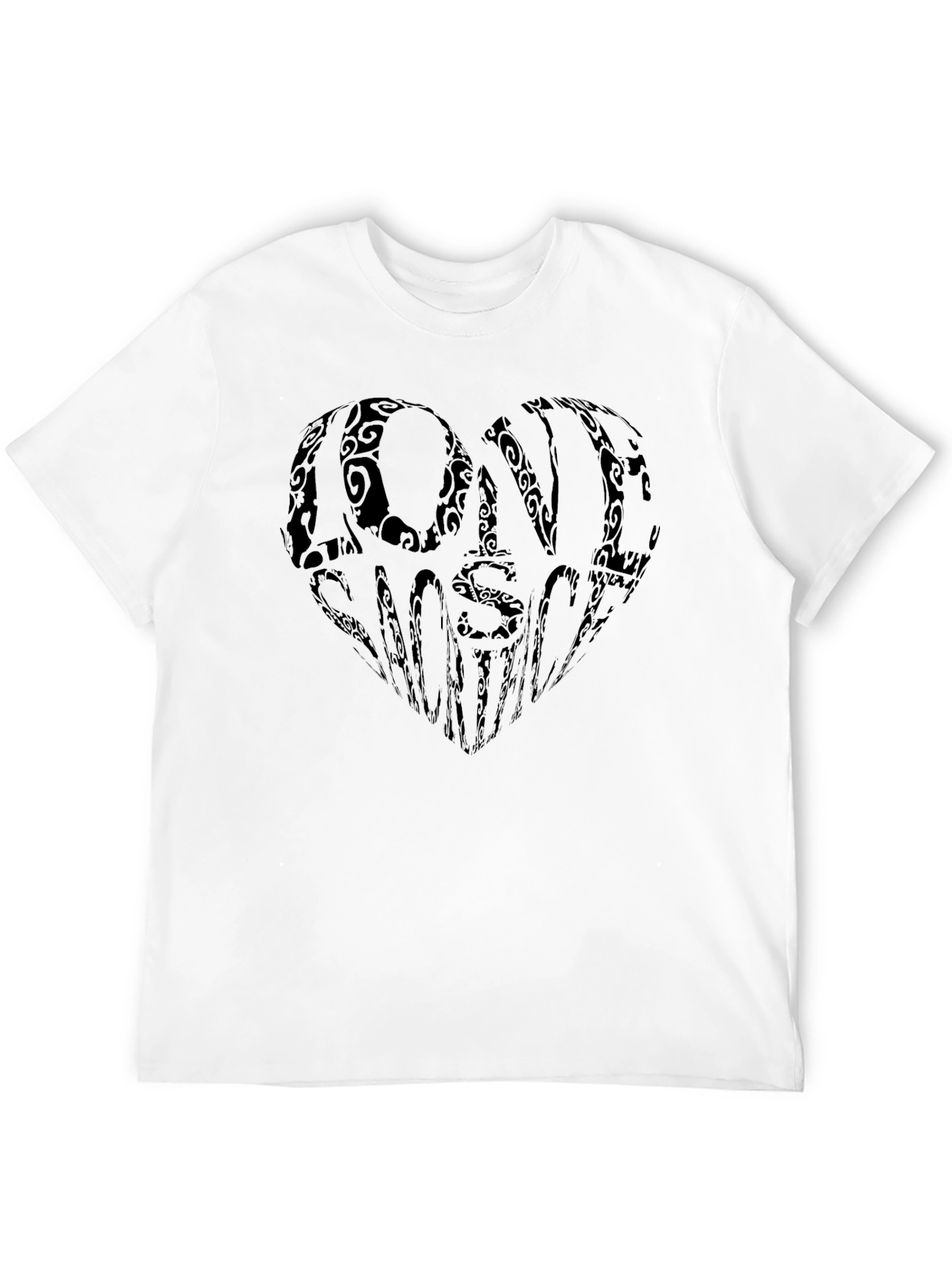 Love Wins Black Graphic Tee - Stylish & Trendy!