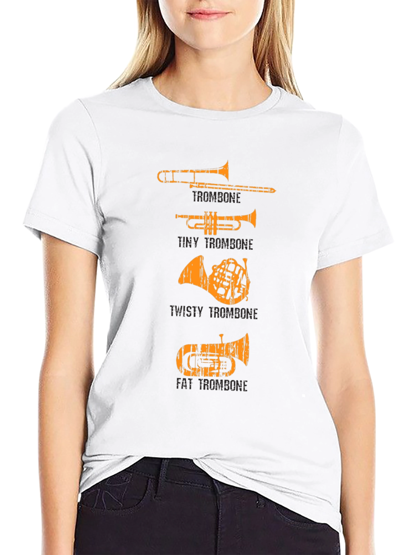 Funny Trombone T-Shirt - Music Lover Tee