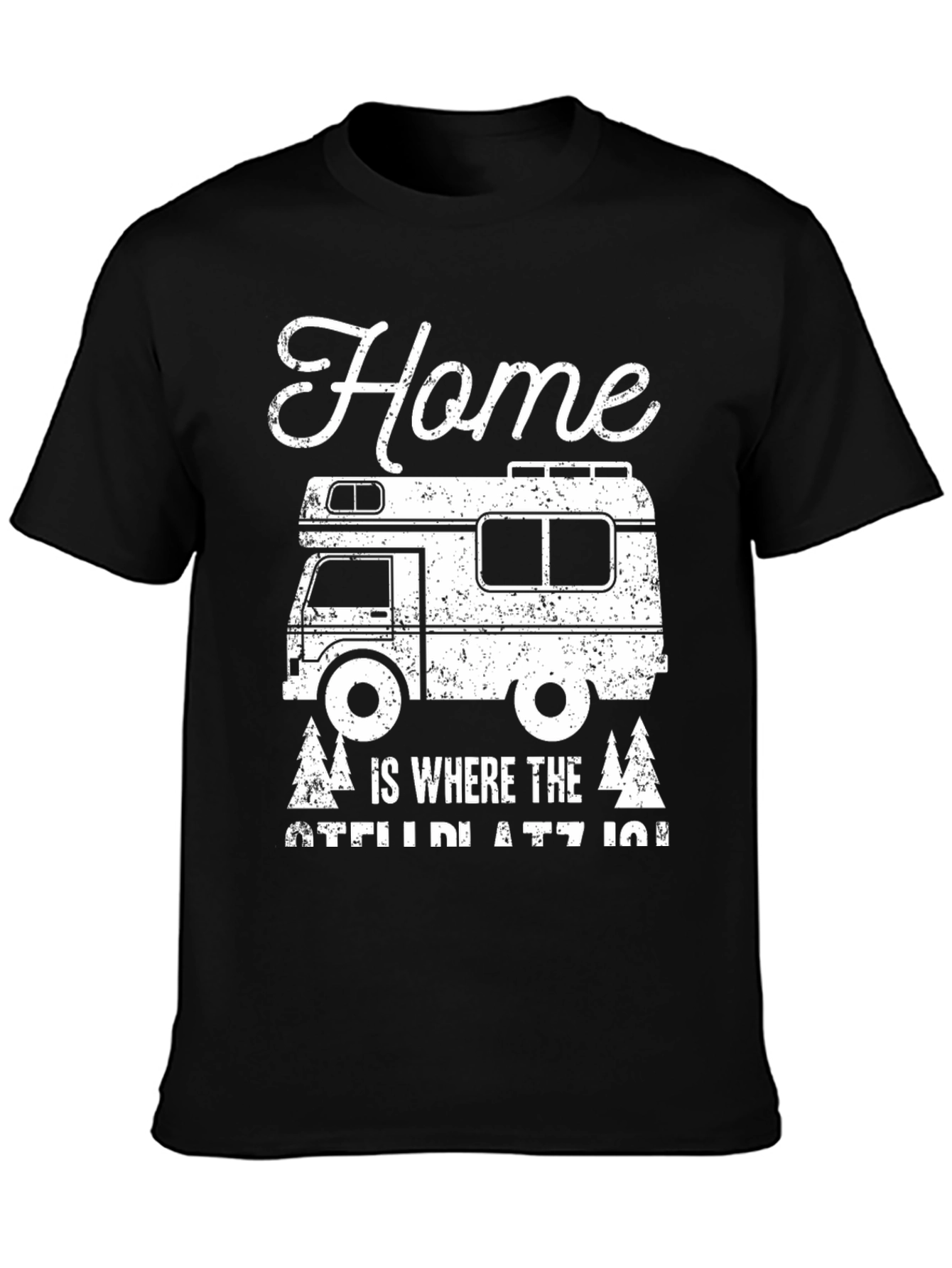 Home is Where You Park It Camper T-Shirt