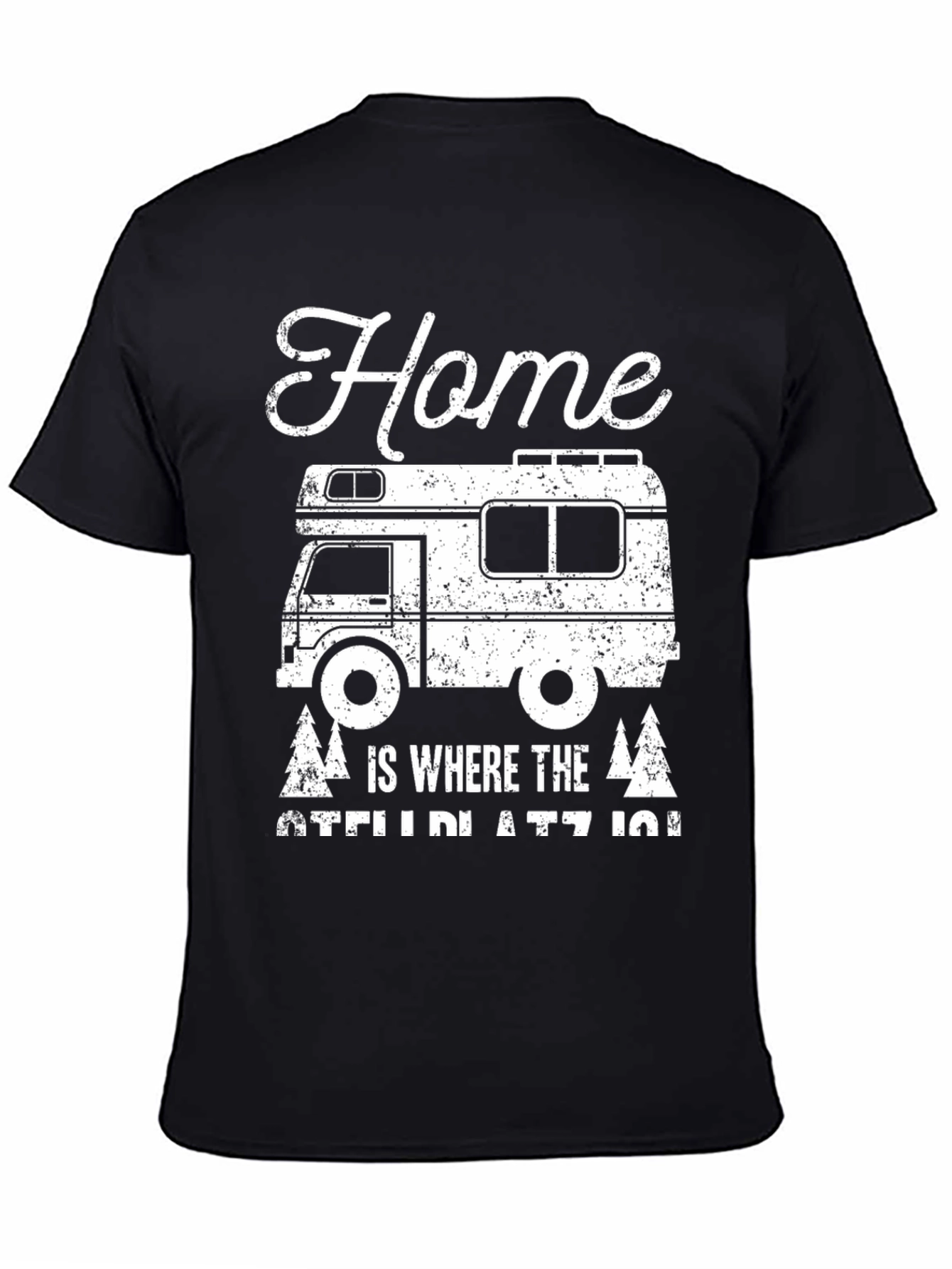 Home is Where You Park It Camper T-Shirt