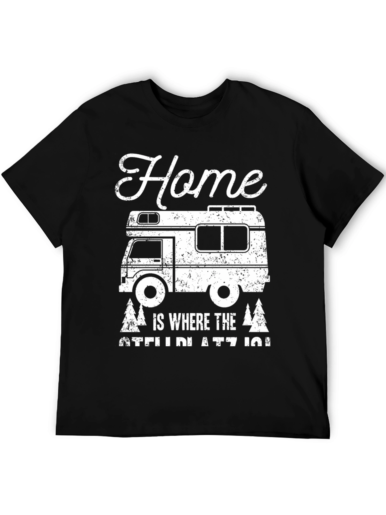 Home is Where You Park It Camper T-Shirt