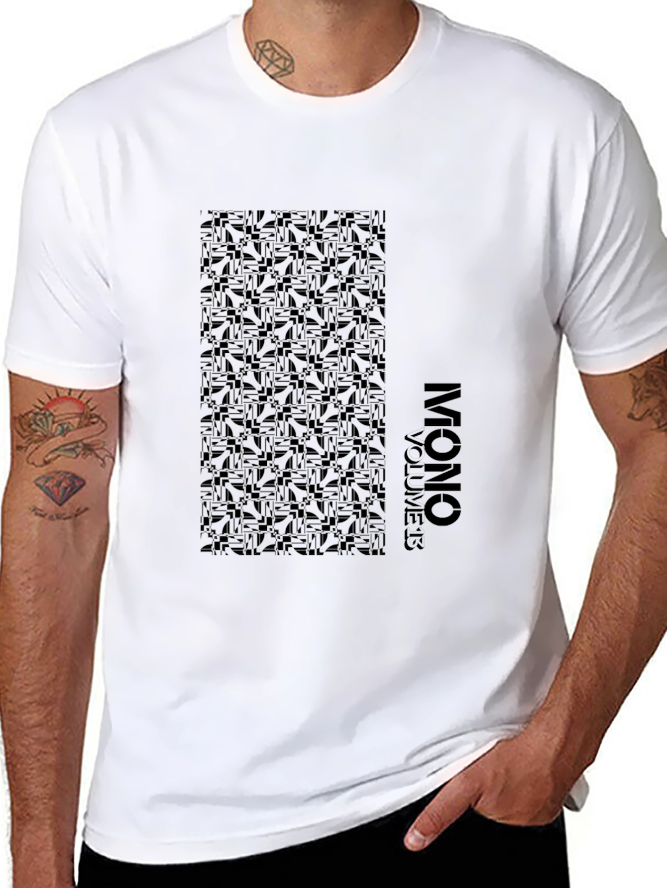 Mono Volume 13 Graphic Print Black T-Shirt