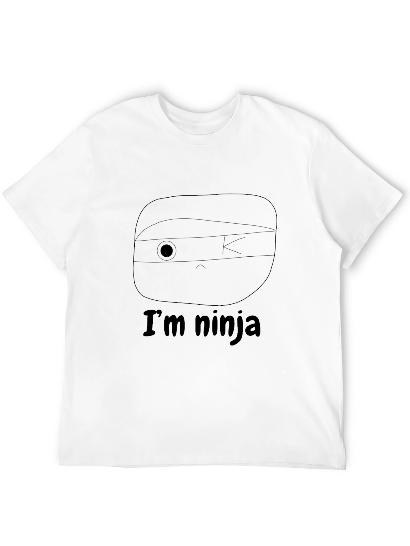 Im Ninja Graphic T-Shirt - Soft Cotton Blend Tee