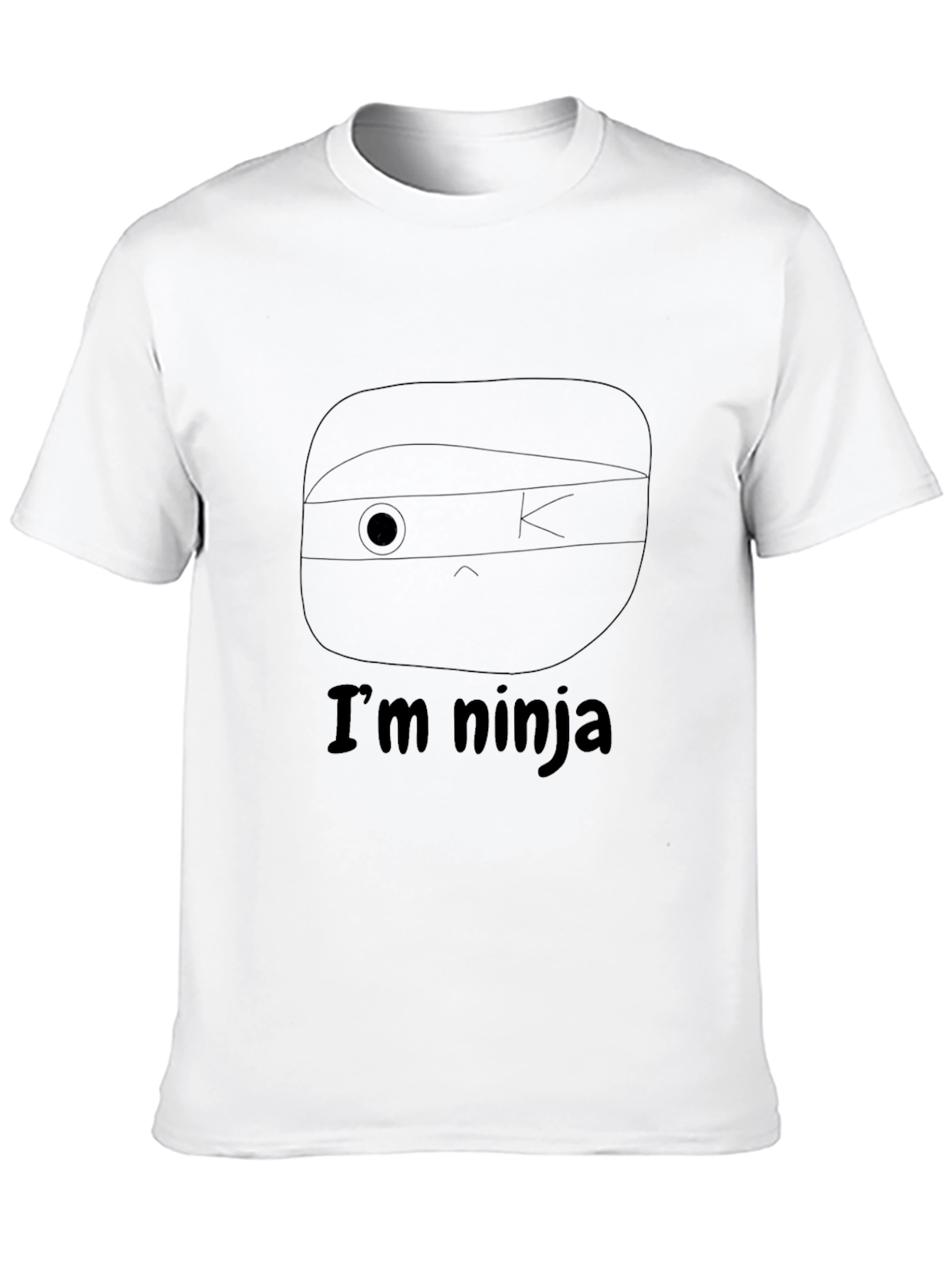 Im Ninja Graphic T-Shirt - Soft Cotton Blend Tee