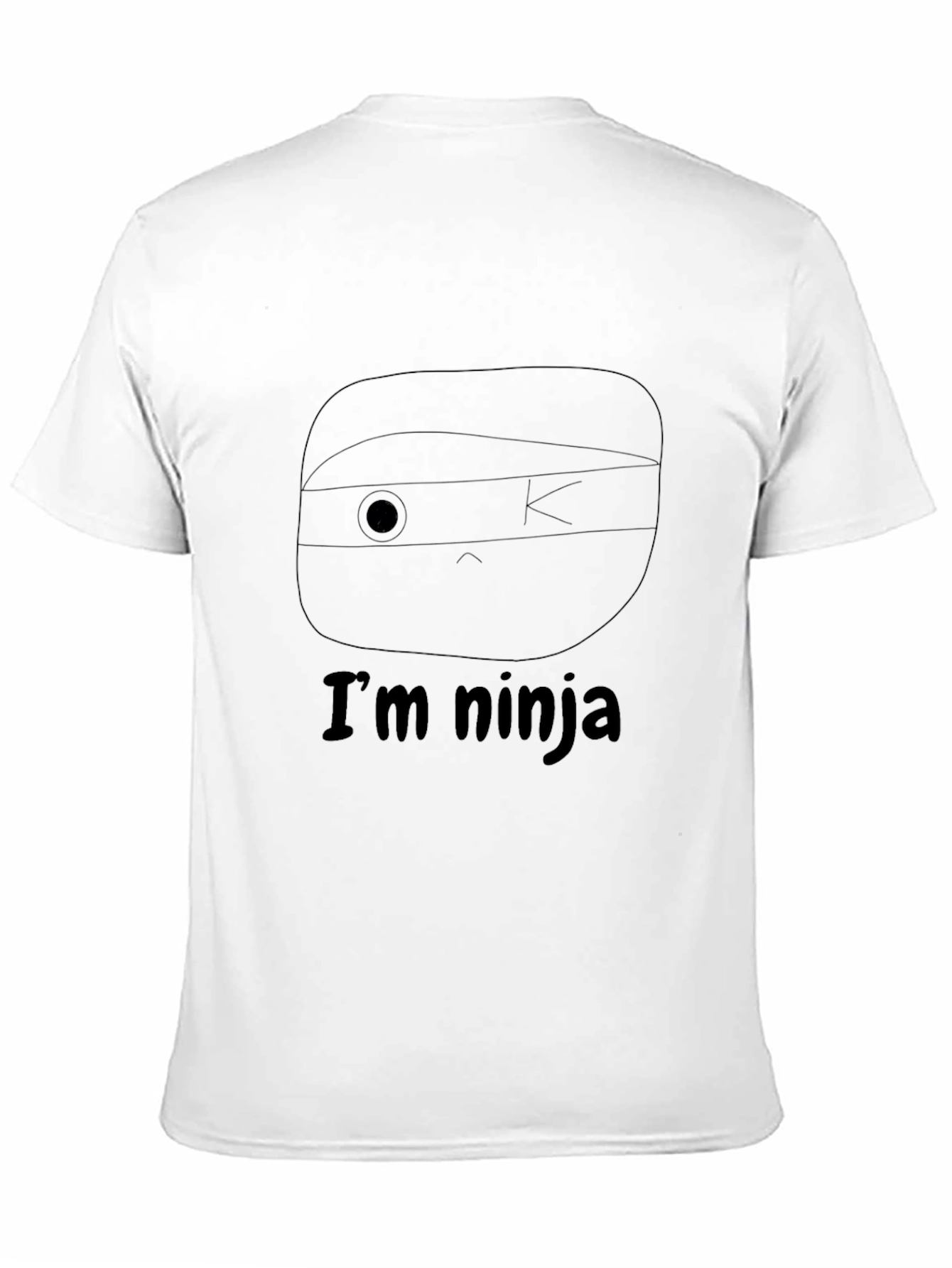 Im Ninja Graphic T-Shirt - Soft Cotton Blend Tee