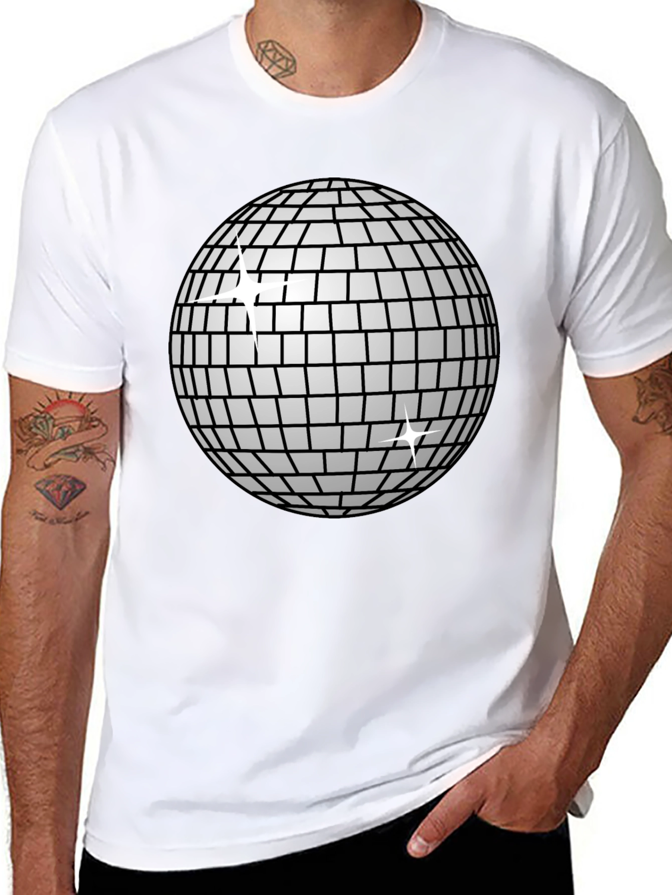 Disco Ball T-Shirt - Groovy Party Style!