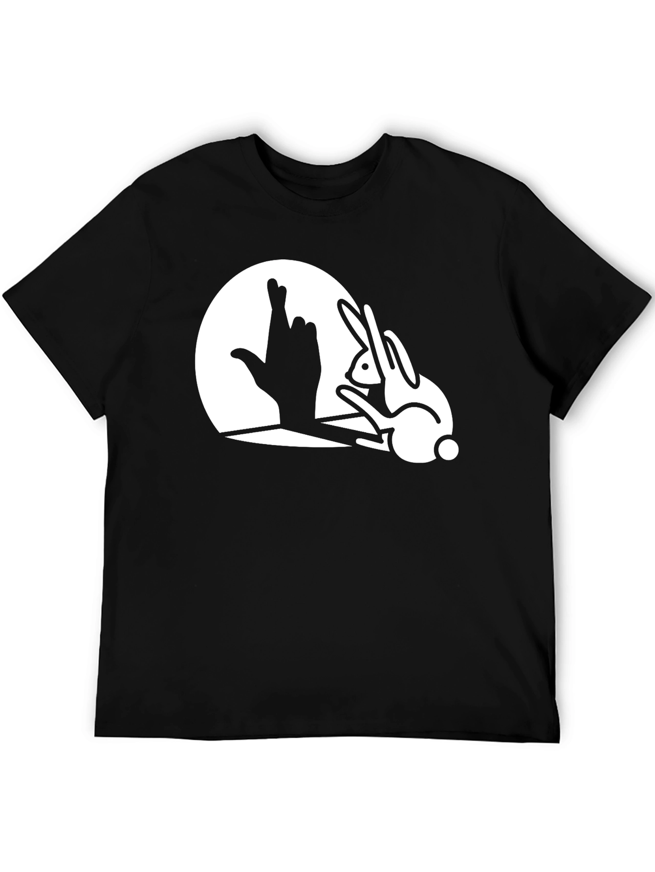 Rabbit Shadow T-Shirt - Luck & Illusion Tee