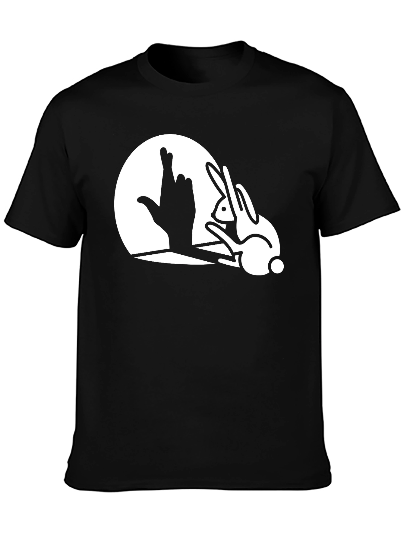 Rabbit Shadow T-Shirt - Luck & Illusion Tee
