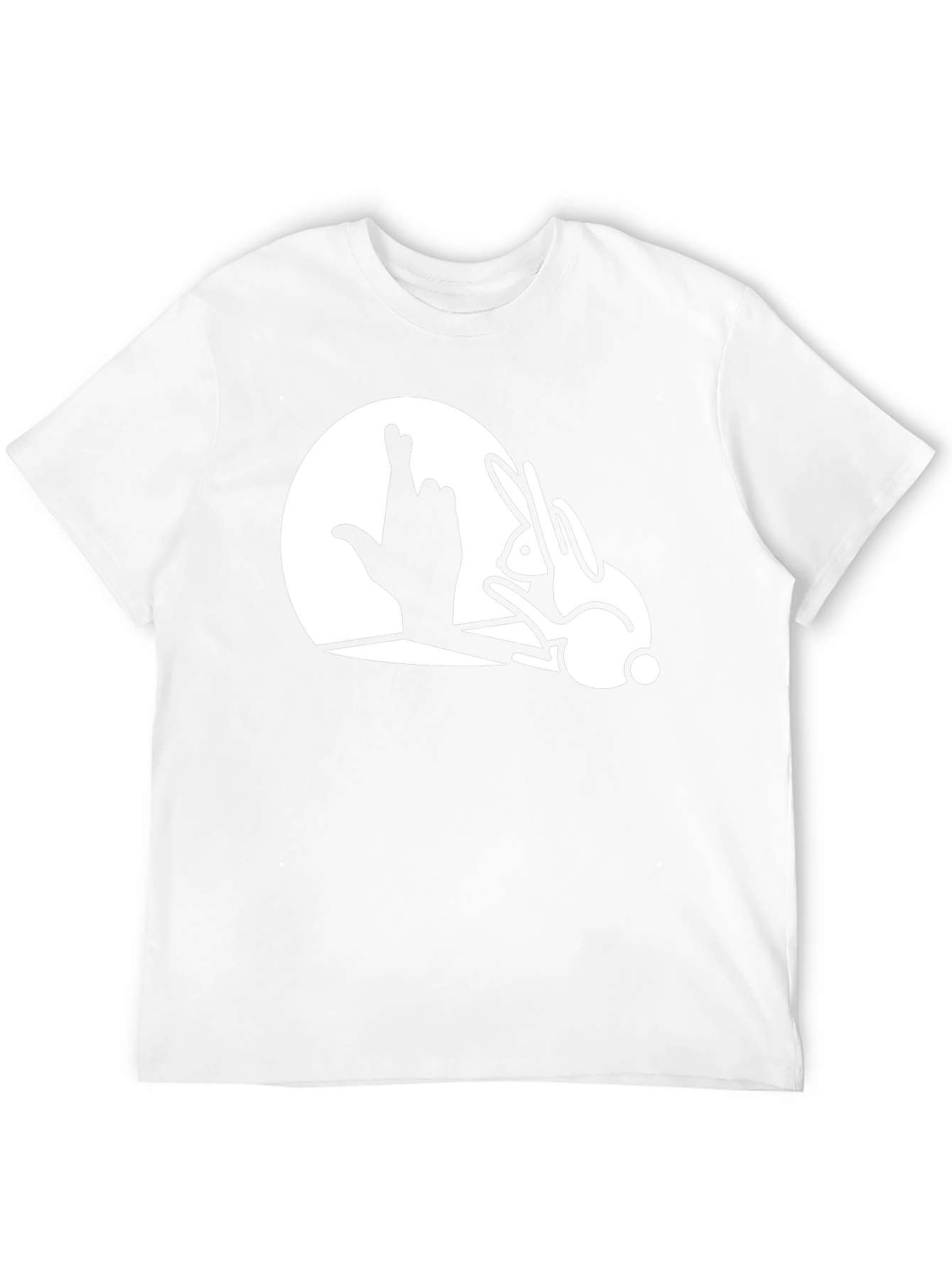 Rabbit Shadow T-Shirt - Luck & Illusion Tee