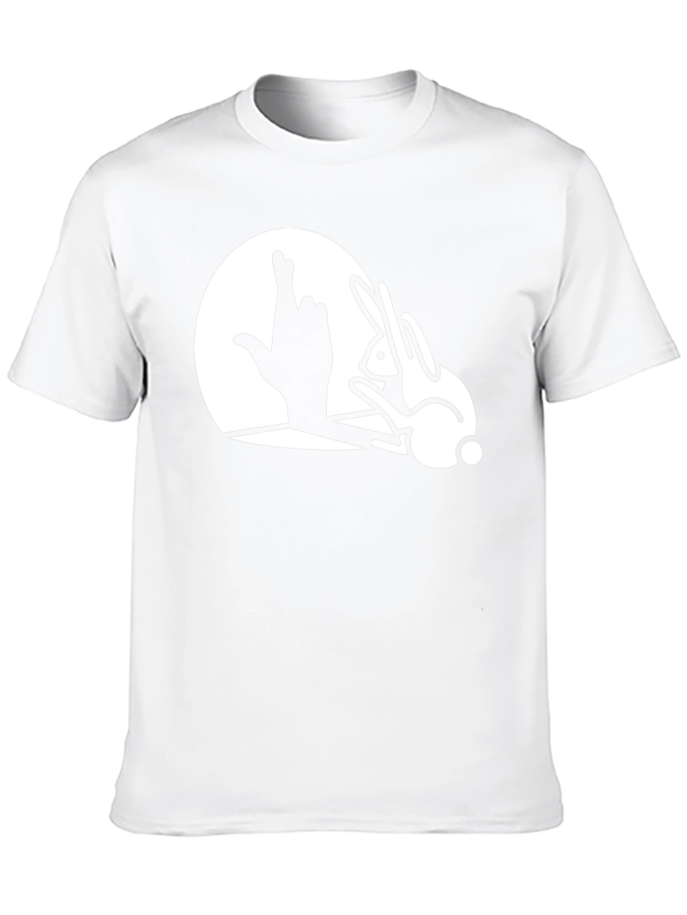 Rabbit Shadow T-Shirt - Luck & Illusion Tee