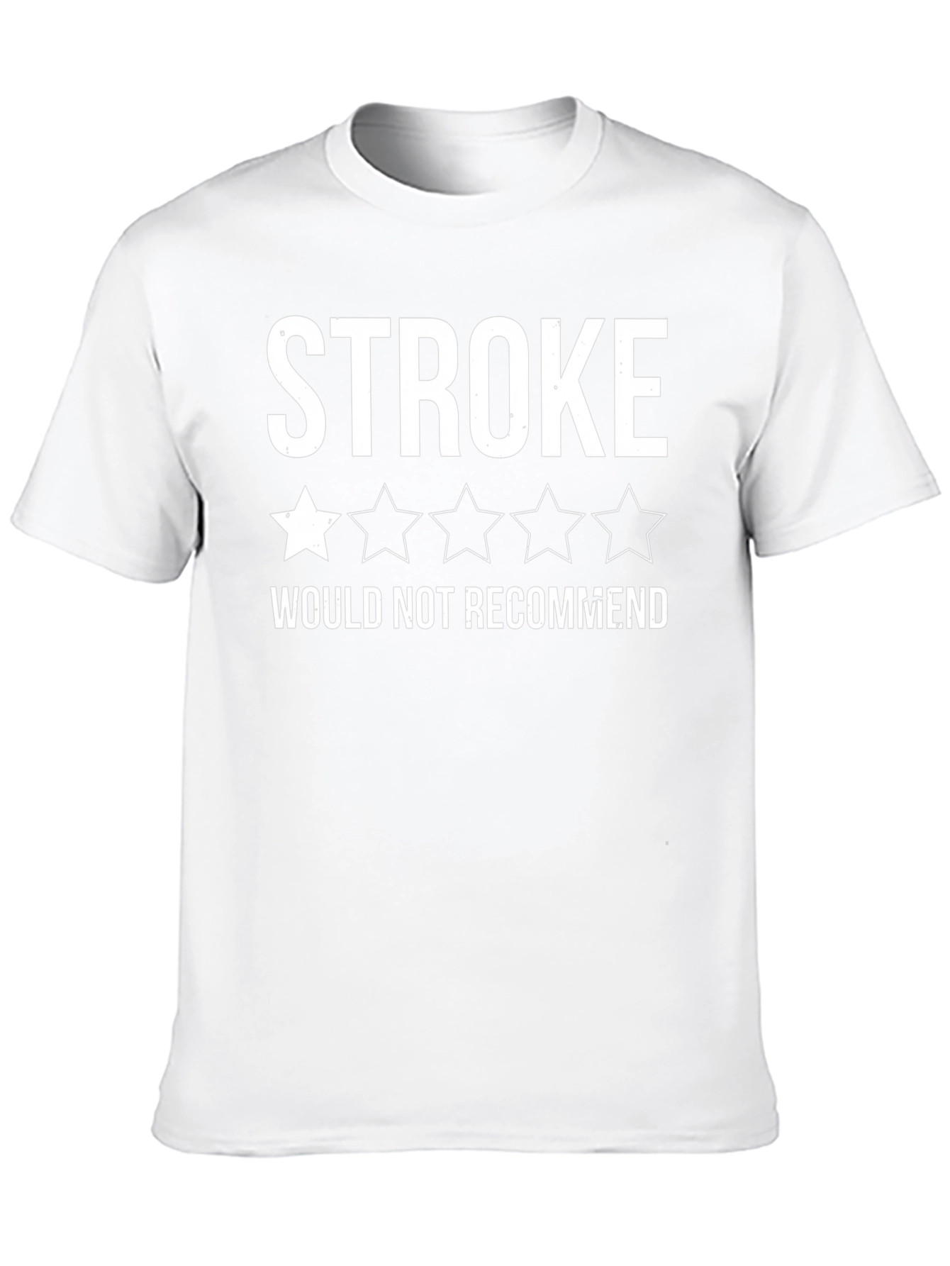 Funny Stroke T-Shirt - 1 Star Review Graphic Tee