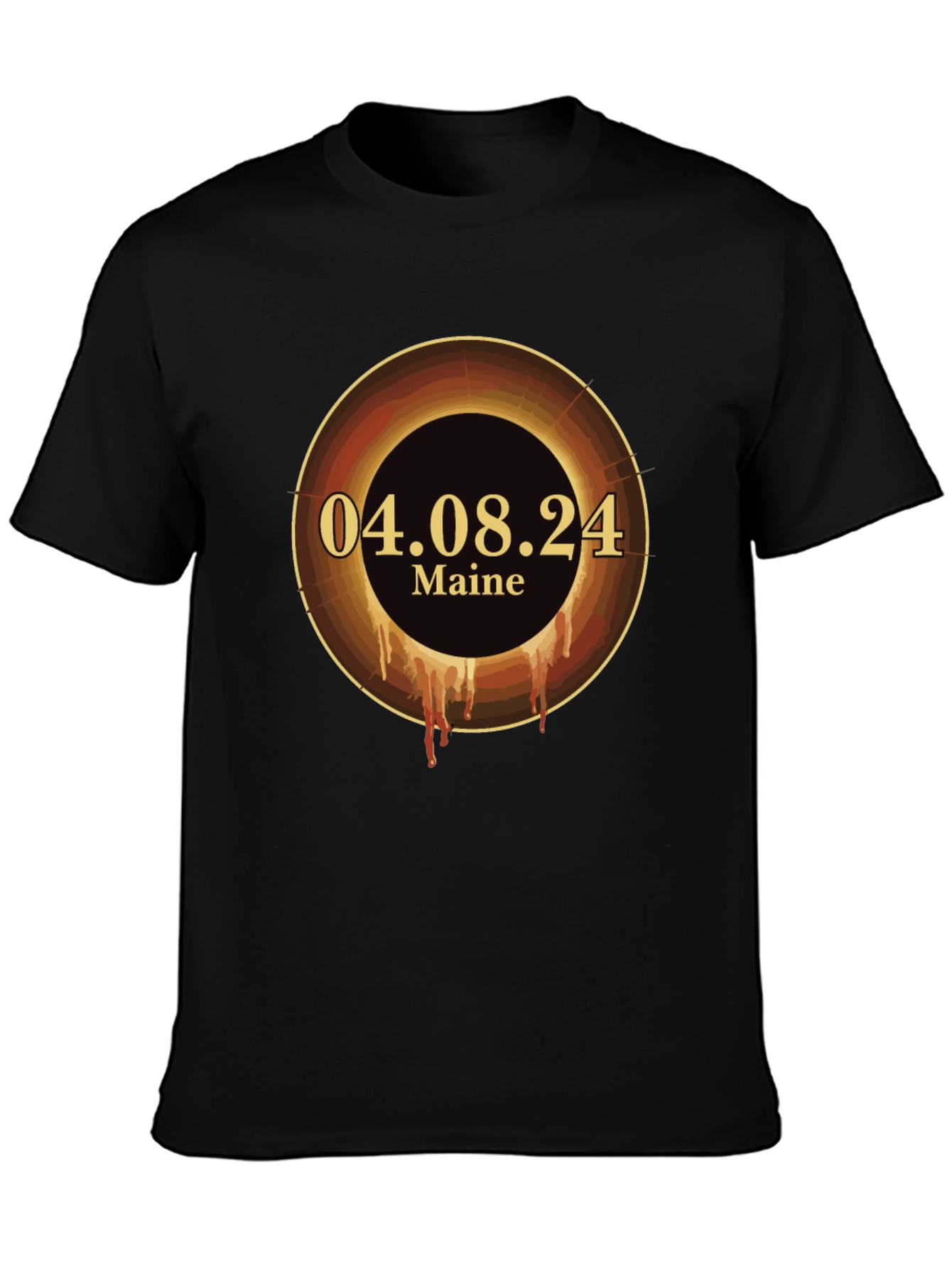 Total Solar Eclipse Maine 04.08.24 T-Shirt