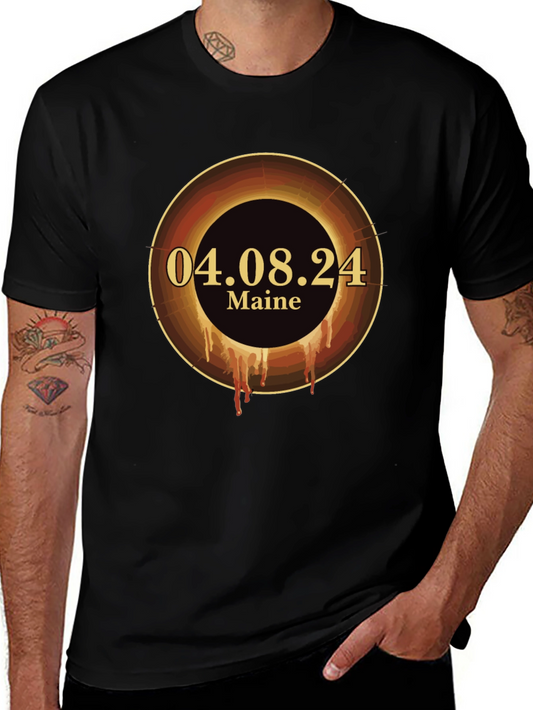 Total Solar Eclipse Maine 04.08.24 T-Shirt