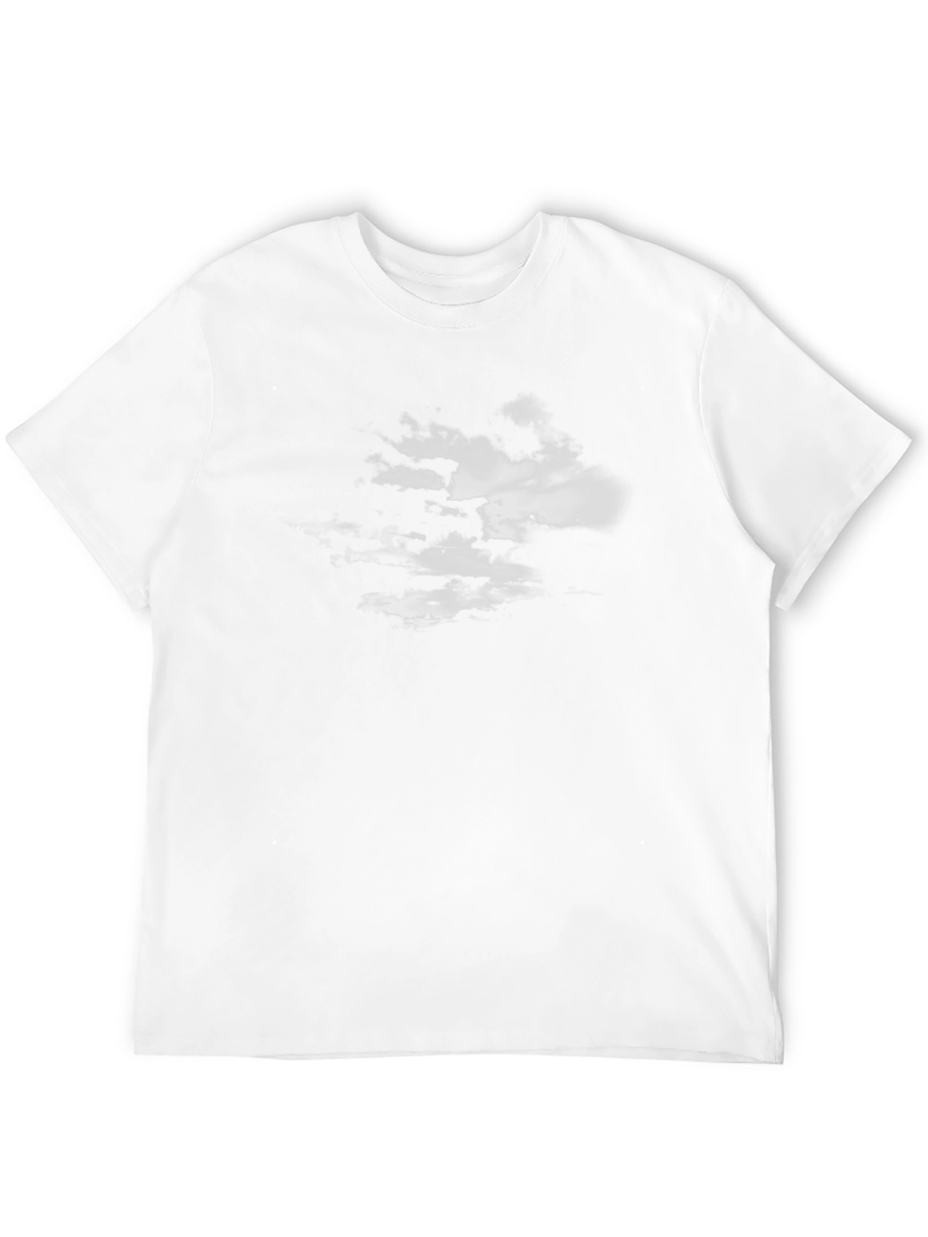 Cloudscape Graphic T-Shirt - Soft Black Cotton Tee