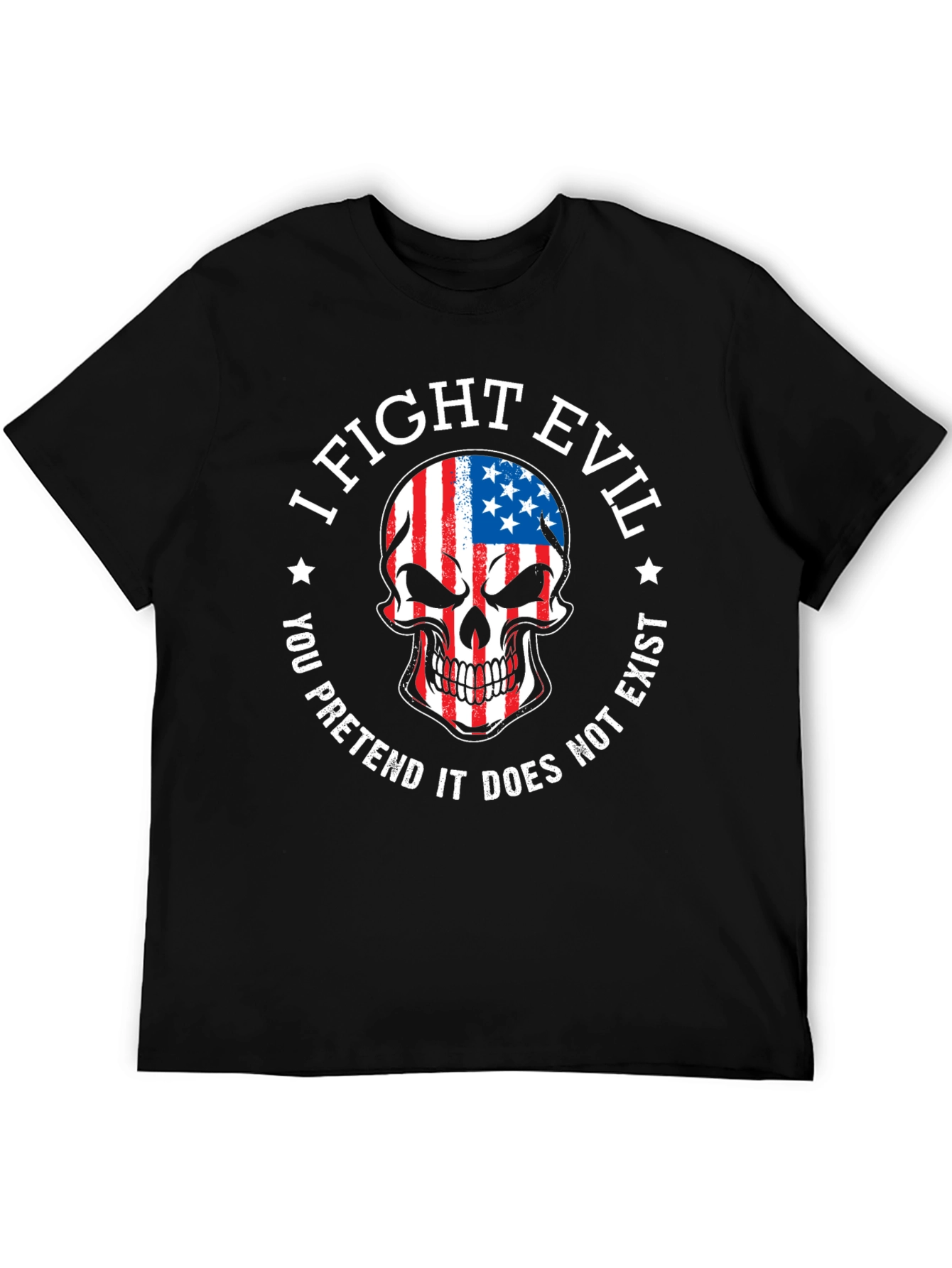 I Fight Evil Graphic Tee