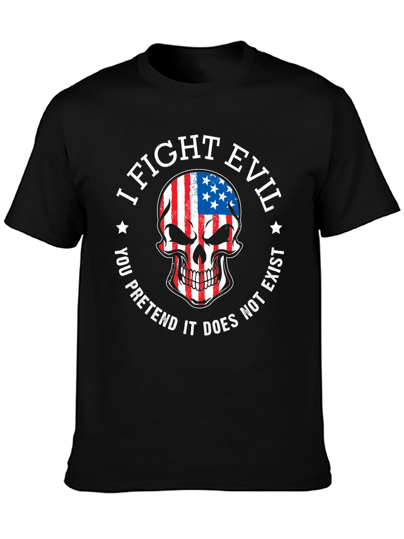 I Fight Evil Graphic Tee