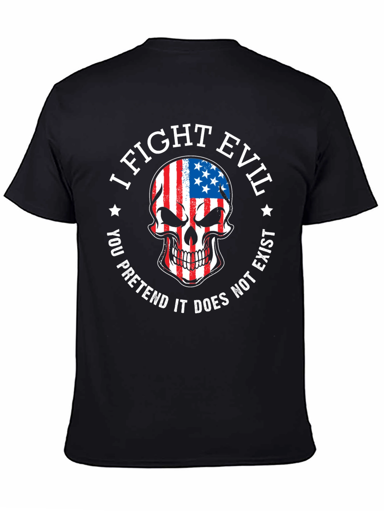 I Fight Evil Graphic Tee