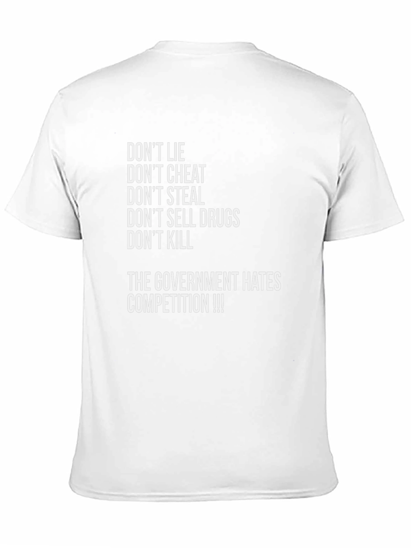 Dont Lie Black Graphic Tee