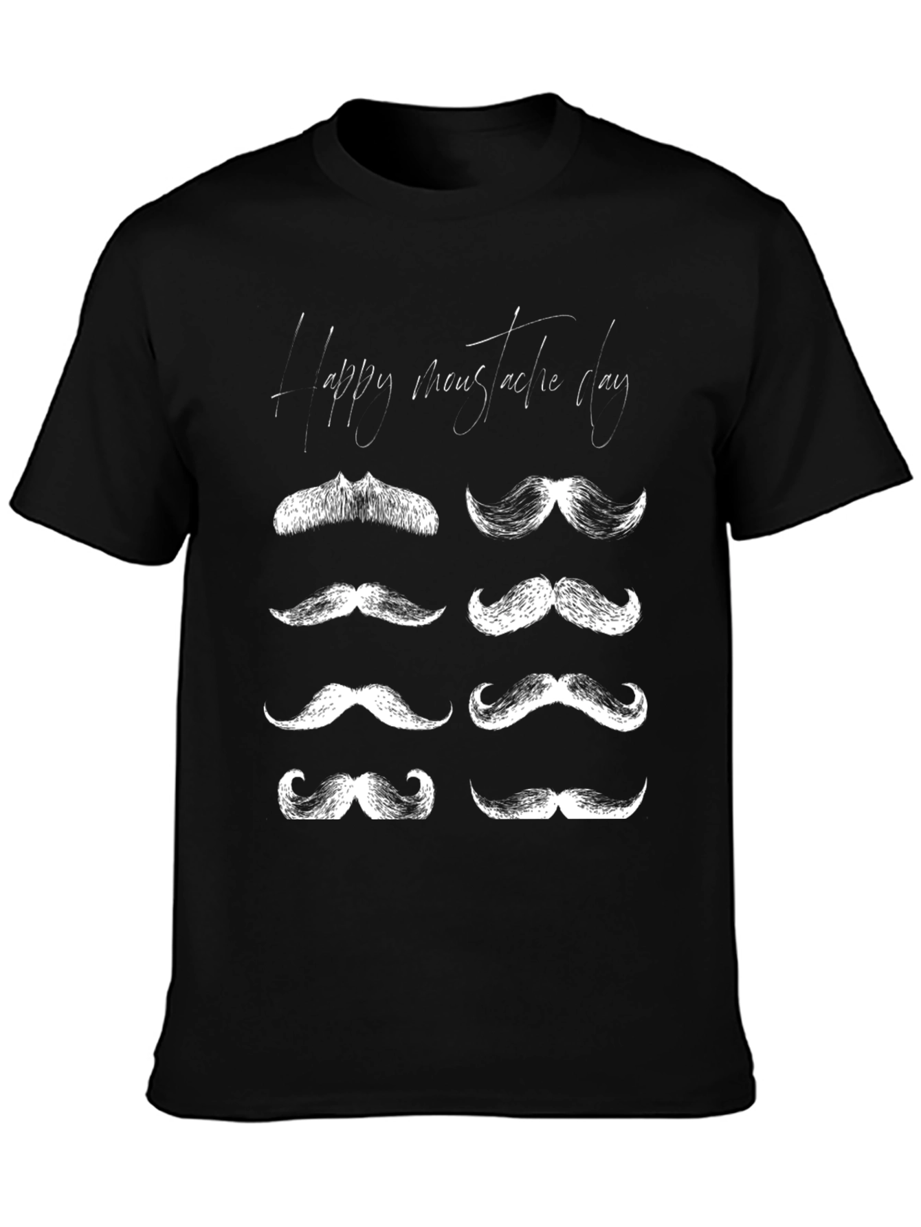 Moustache Day Graphic Tee