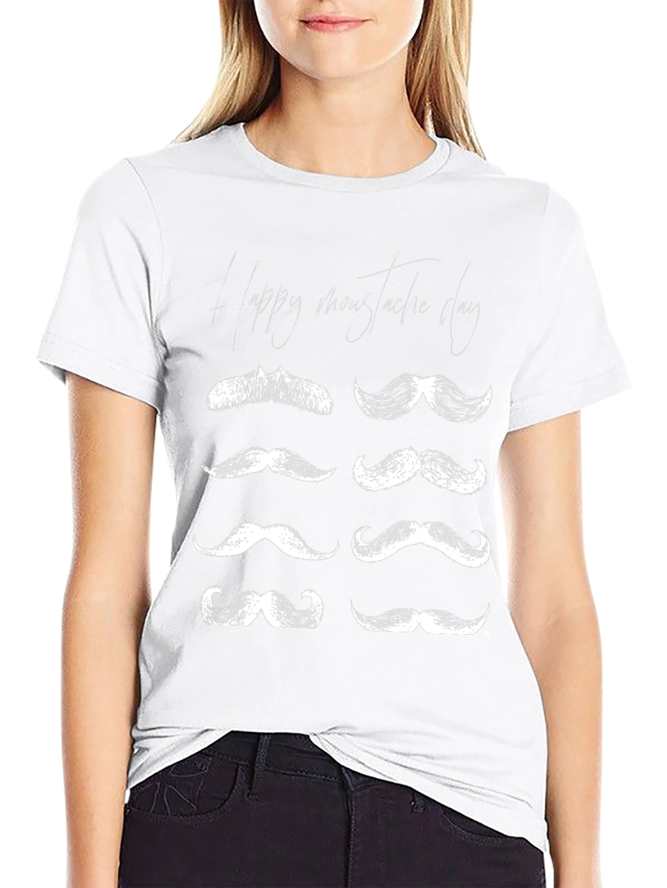 Moustache Day Graphic Tee
