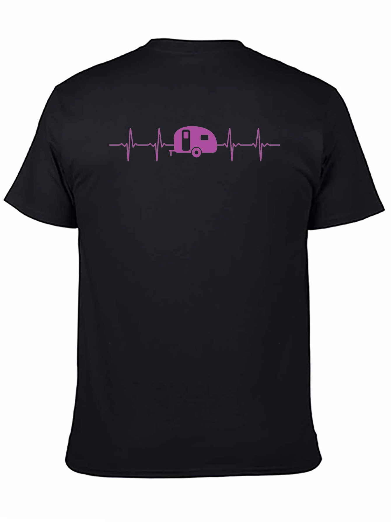 Camper Heartbeat T-Shirt - Camping Lover Tee