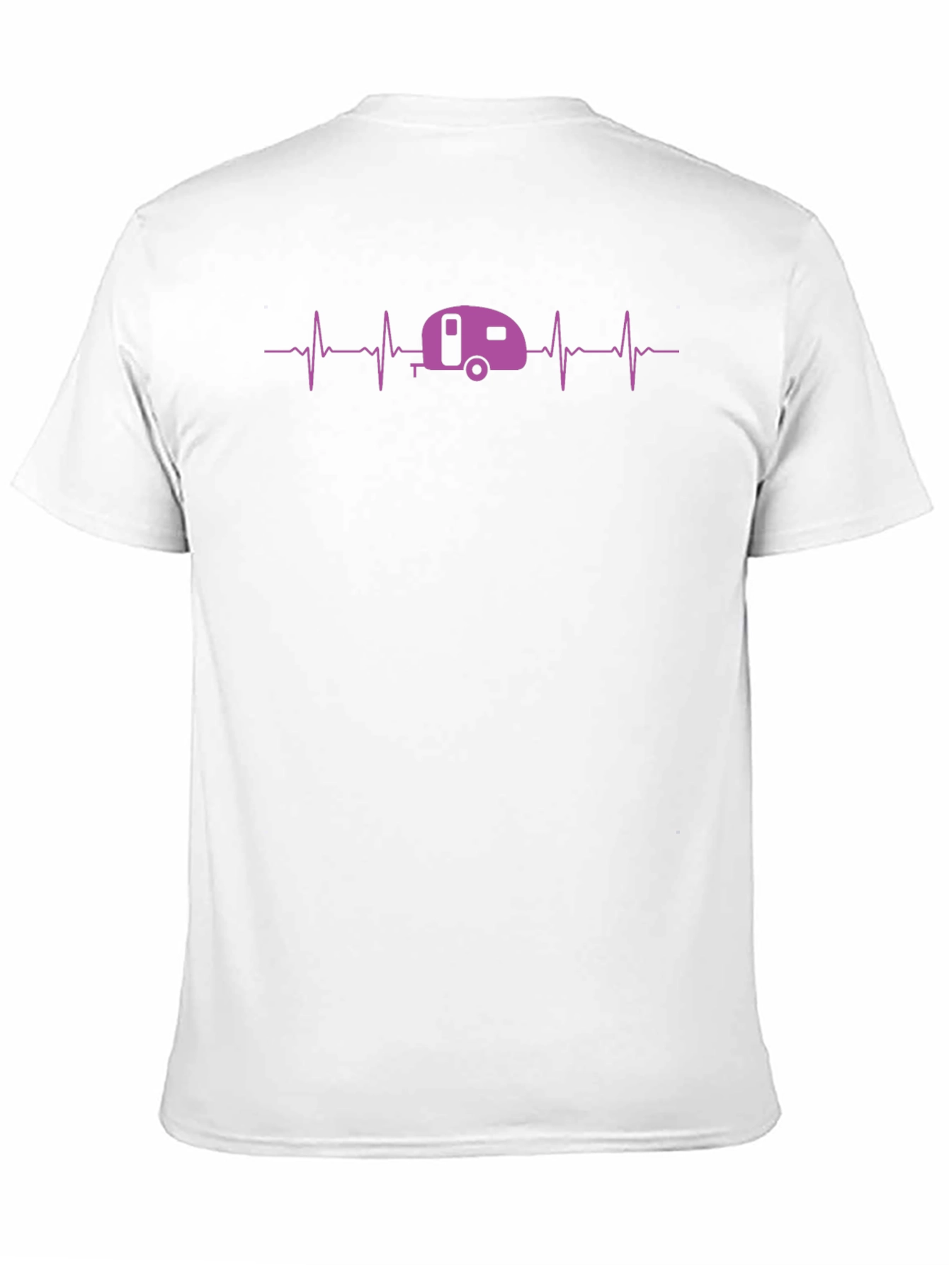 Camper Heartbeat T-Shirt - Camping Lover Tee