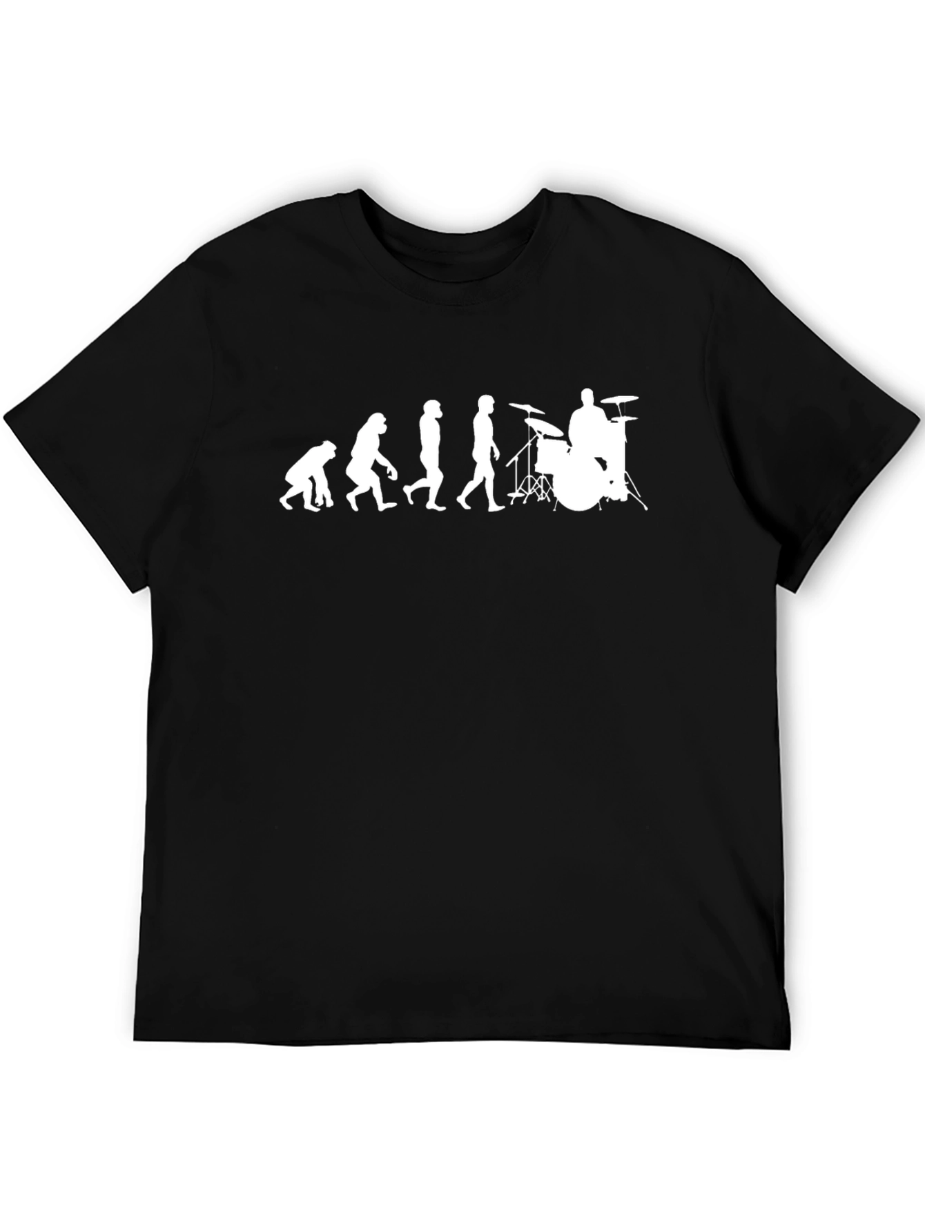 Evolution Drummer T-Shirt - Black