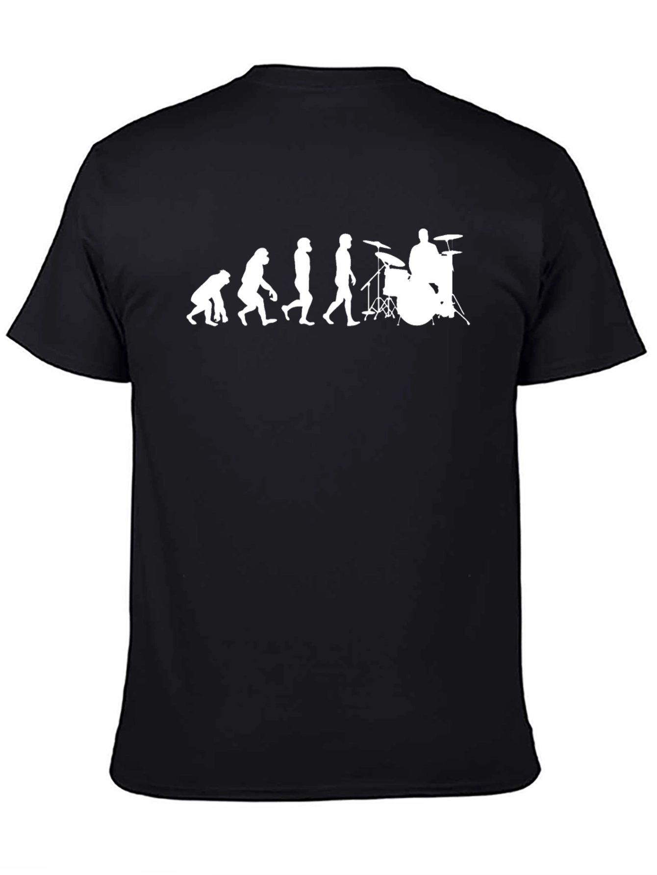 Evolution Drummer T-Shirt - Black
