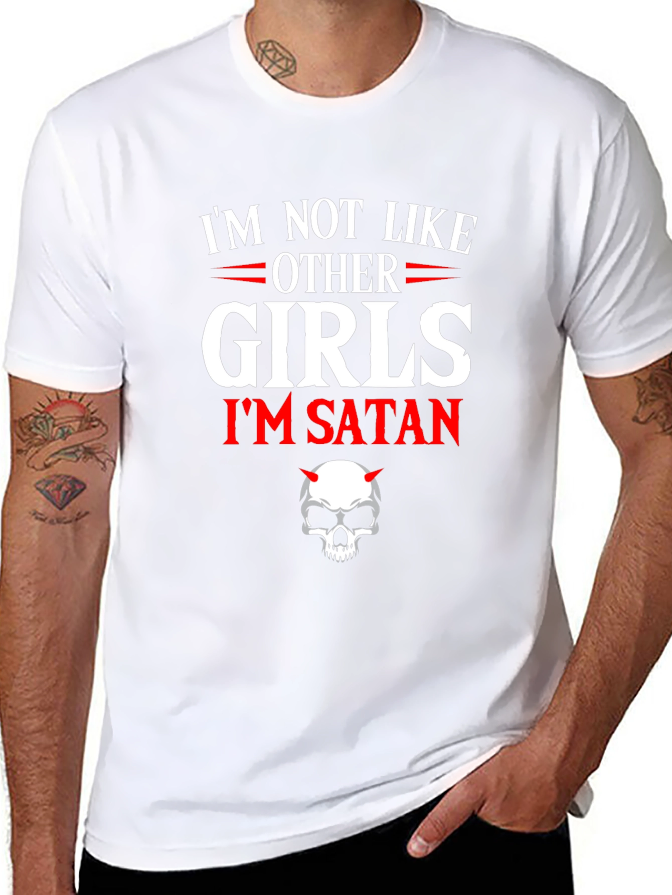 Im Not Like Other Girls Im Satan T-Shirt