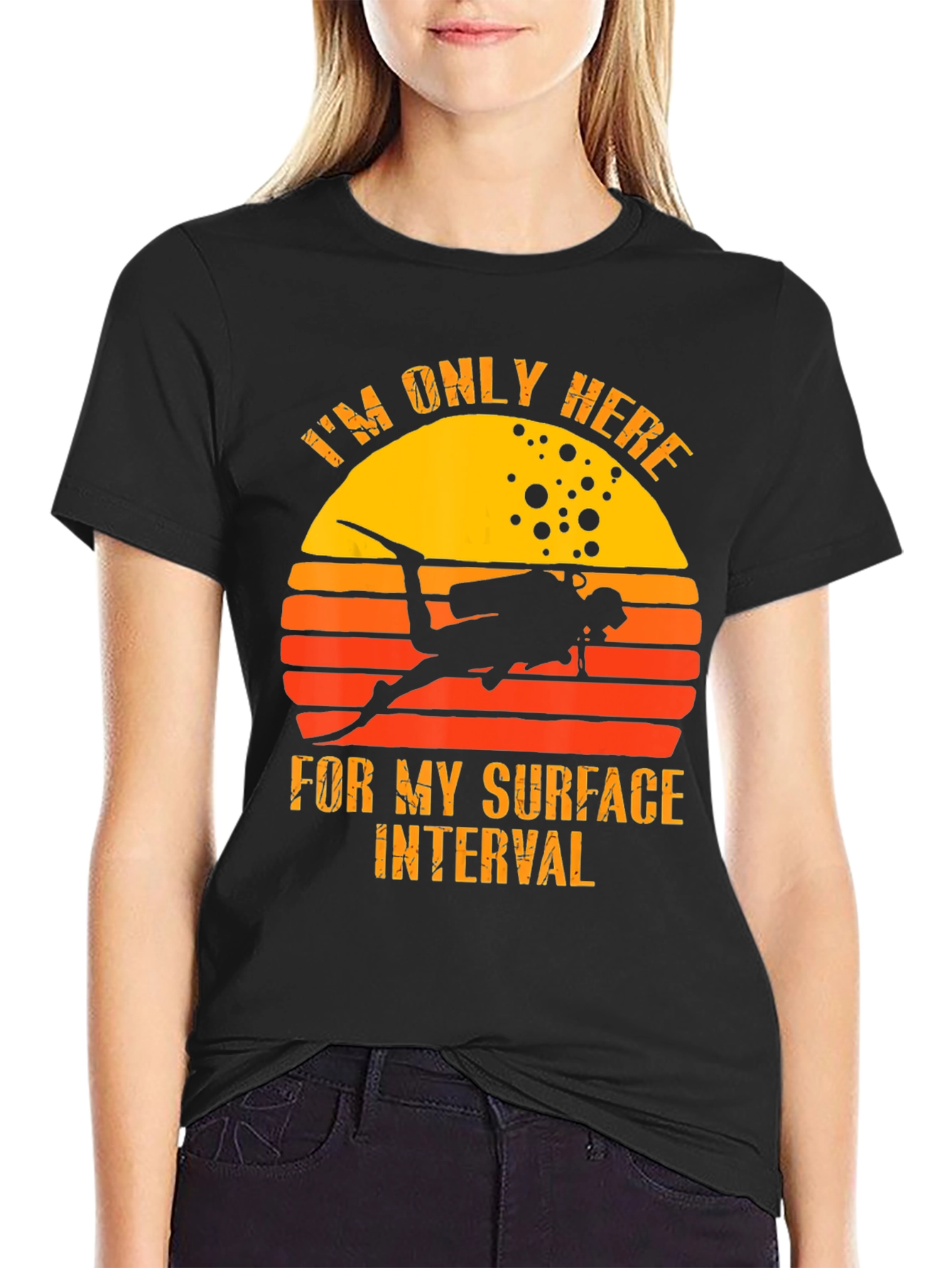 Diver Surface Interval Graphic Tee