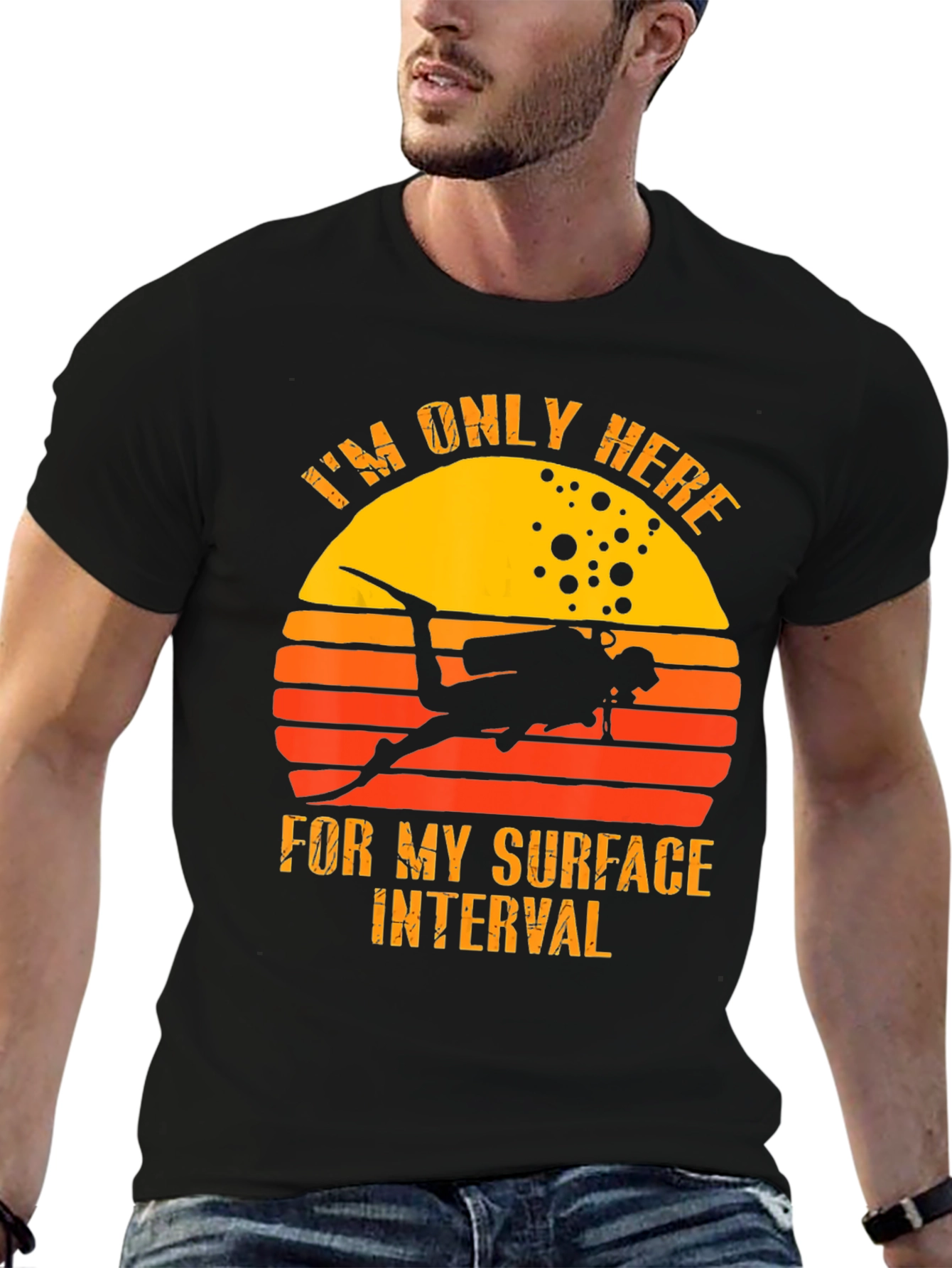 Diver Surface Interval Graphic Tee