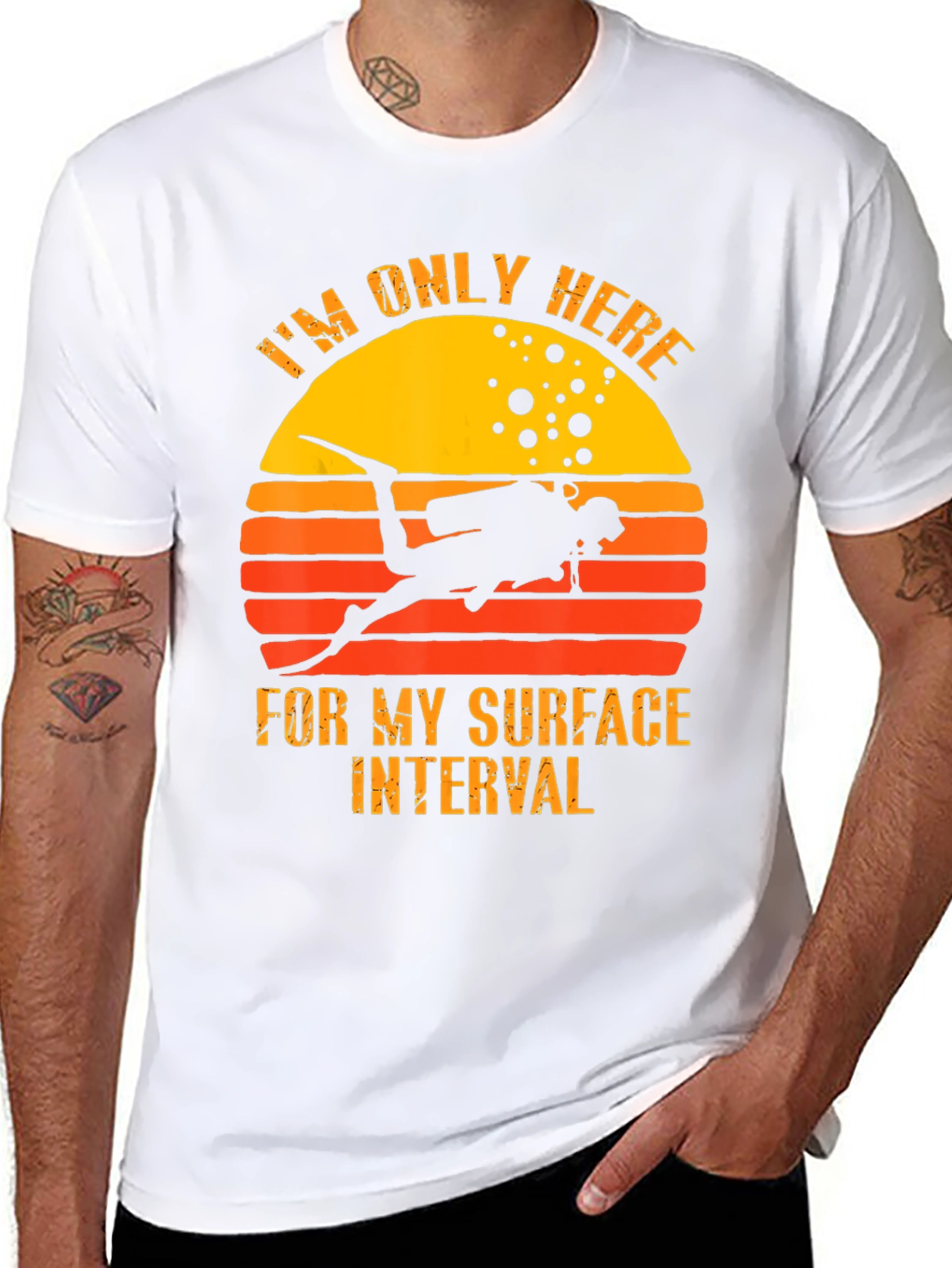 Diver Surface Interval Graphic Tee