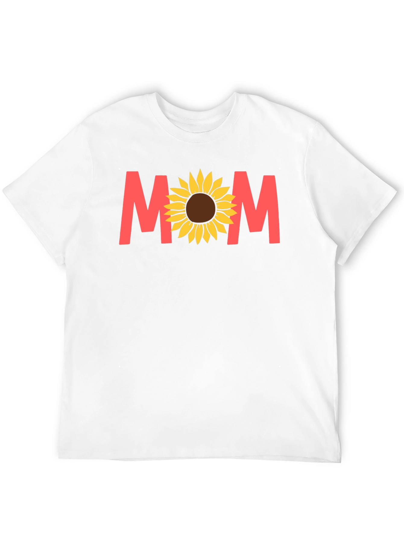 Mom Sunflower Graphic Tee - Cute Womens T-Shirt