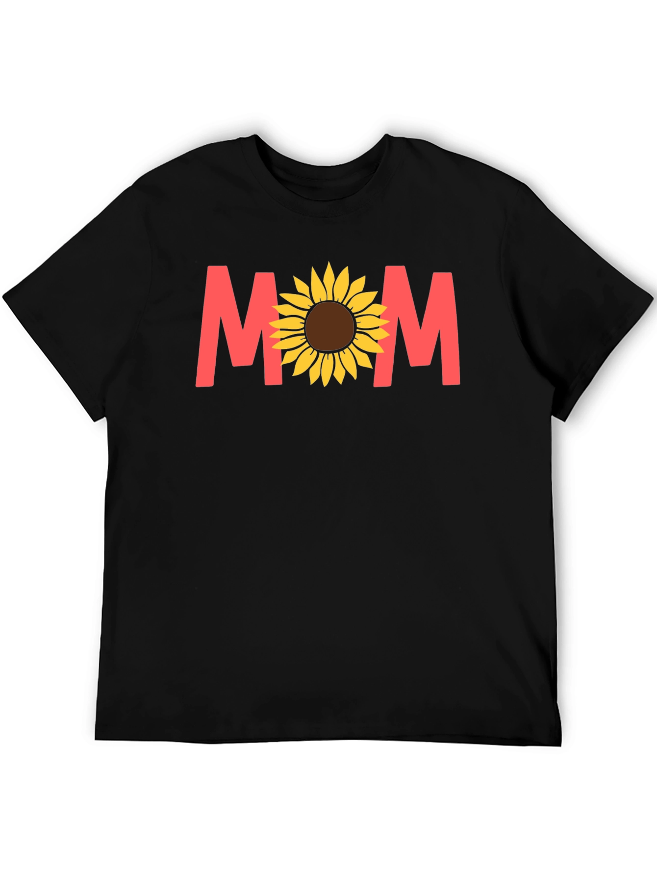 Mom Sunflower Graphic Tee - Cute Womens T-Shirt