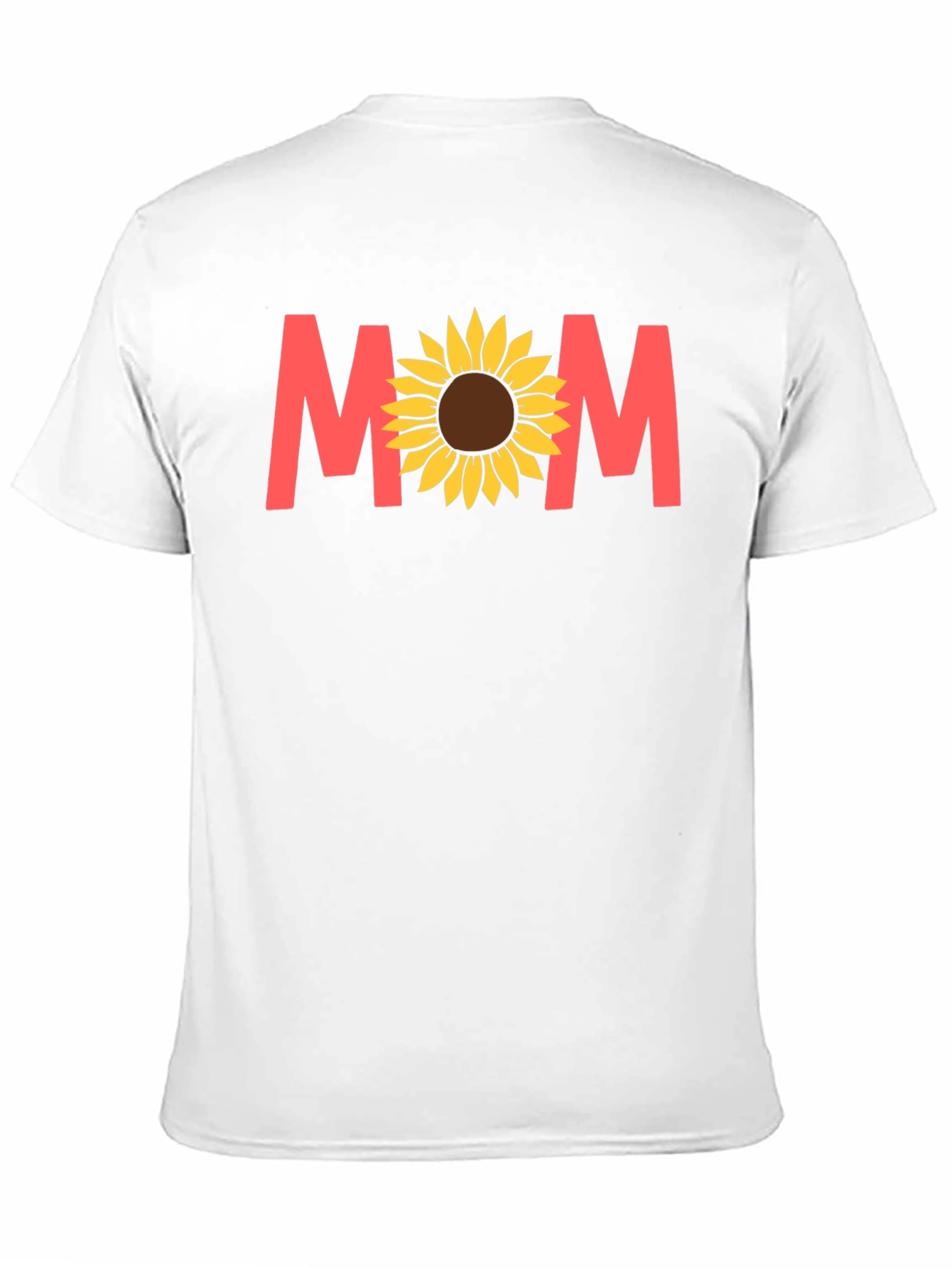 Mom Sunflower Graphic Tee - Cute Womens T-Shirt