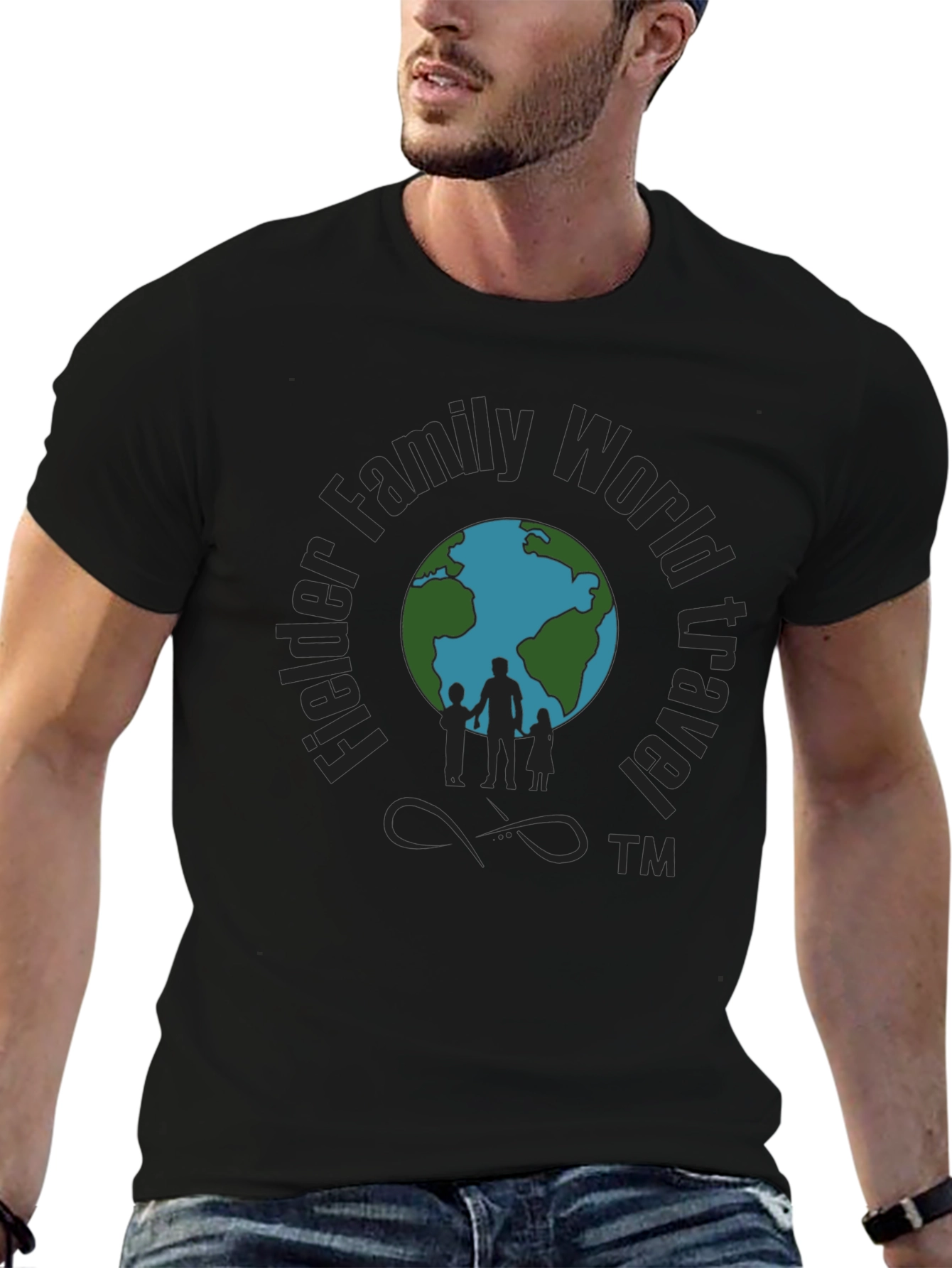 Fielder Family World Travel Graphic Tee