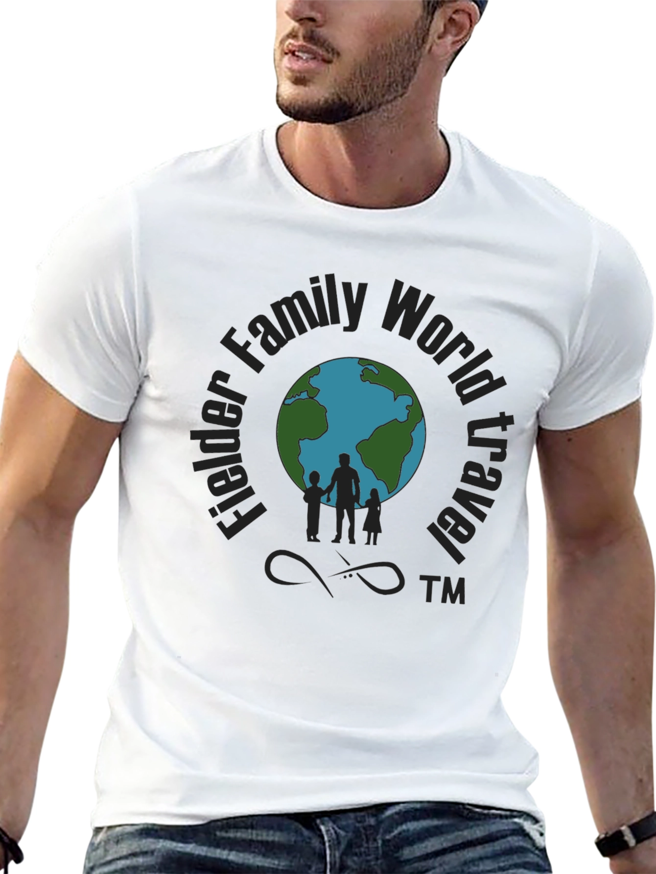 Fielder Family World Travel Graphic Tee
