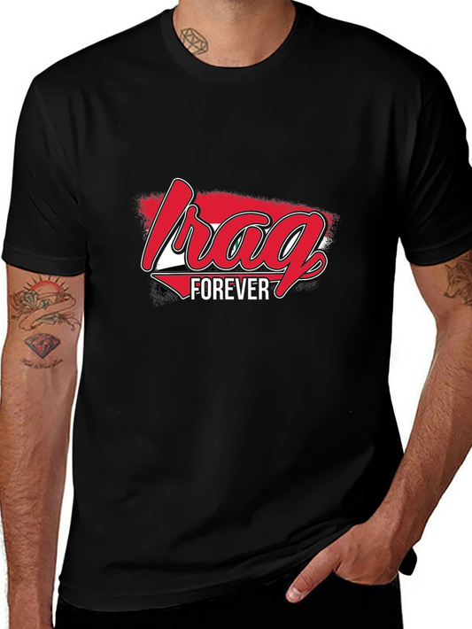 Iraq Forever Graphic T-Shirt - Black