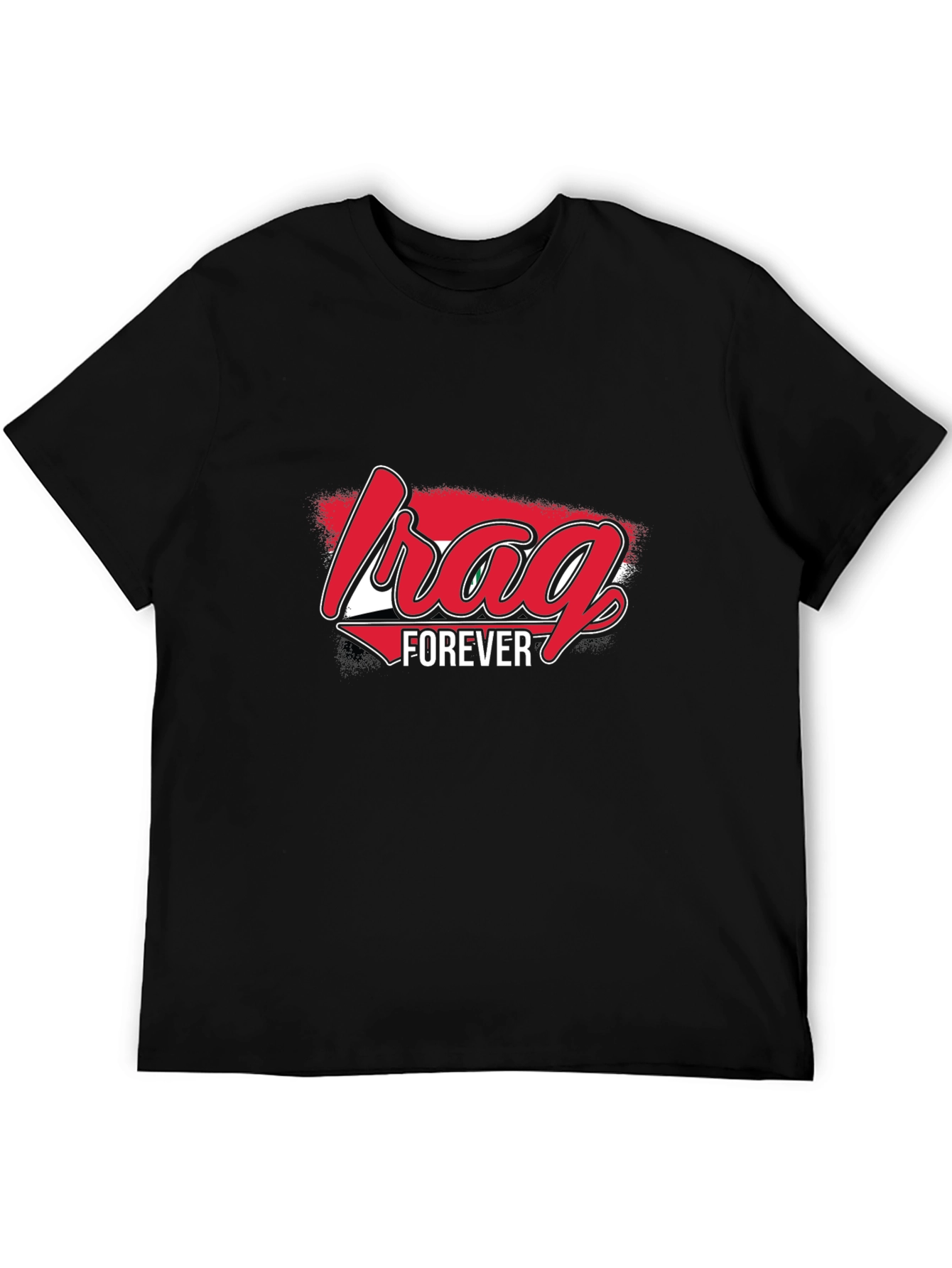 Iraq Forever Graphic T-Shirt - Black