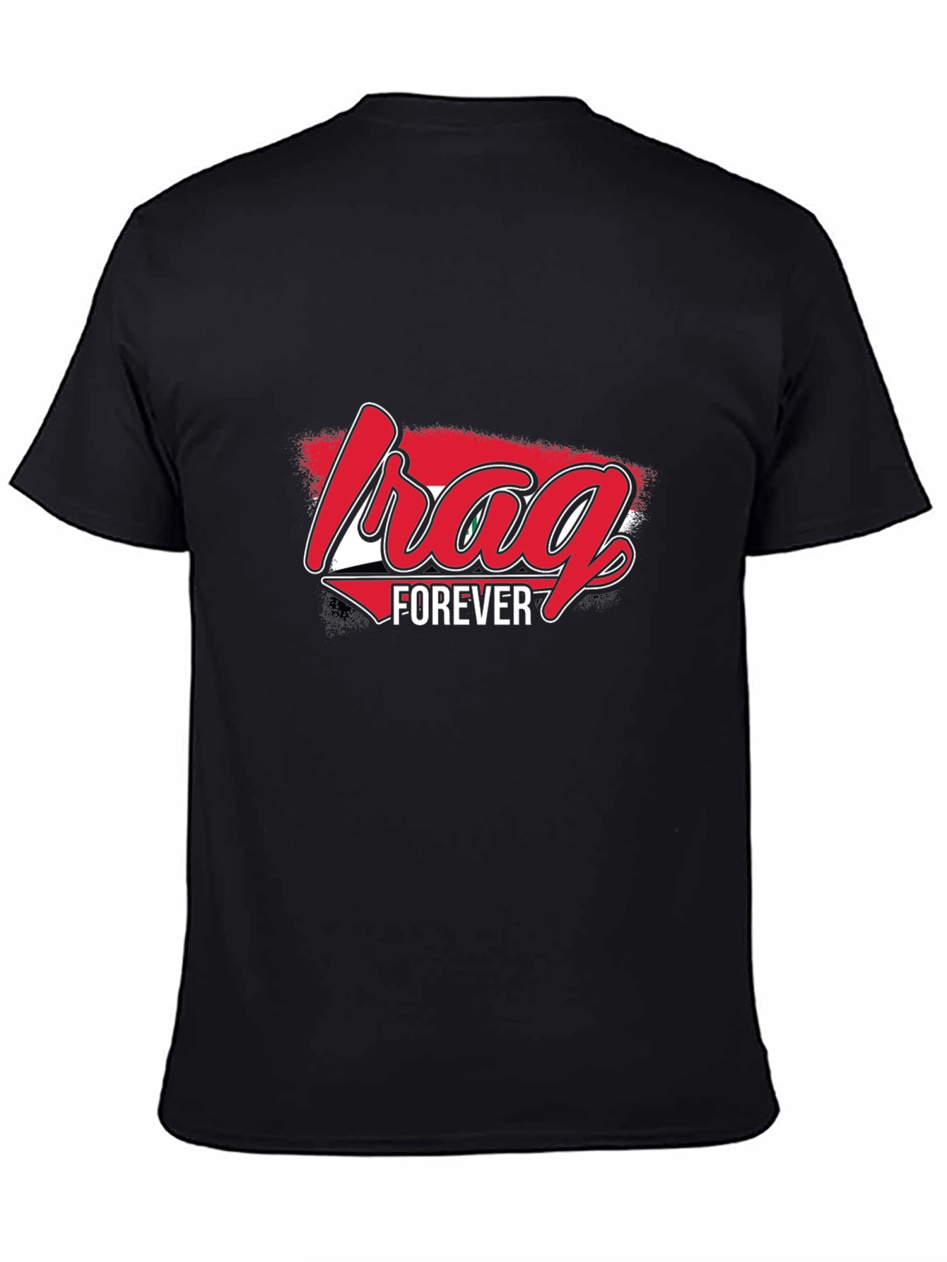 Iraq Forever Graphic T-Shirt - Black