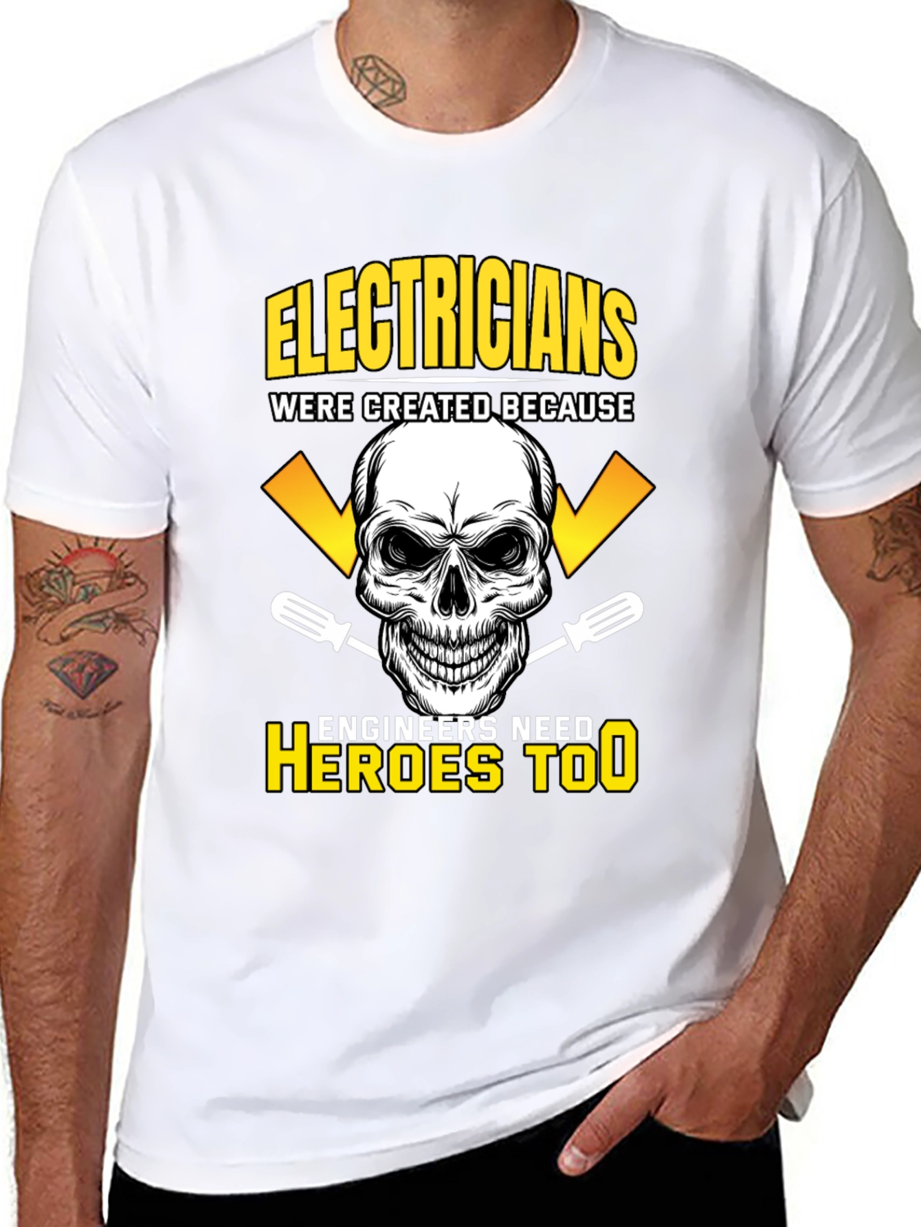 Electricians Hero Tee