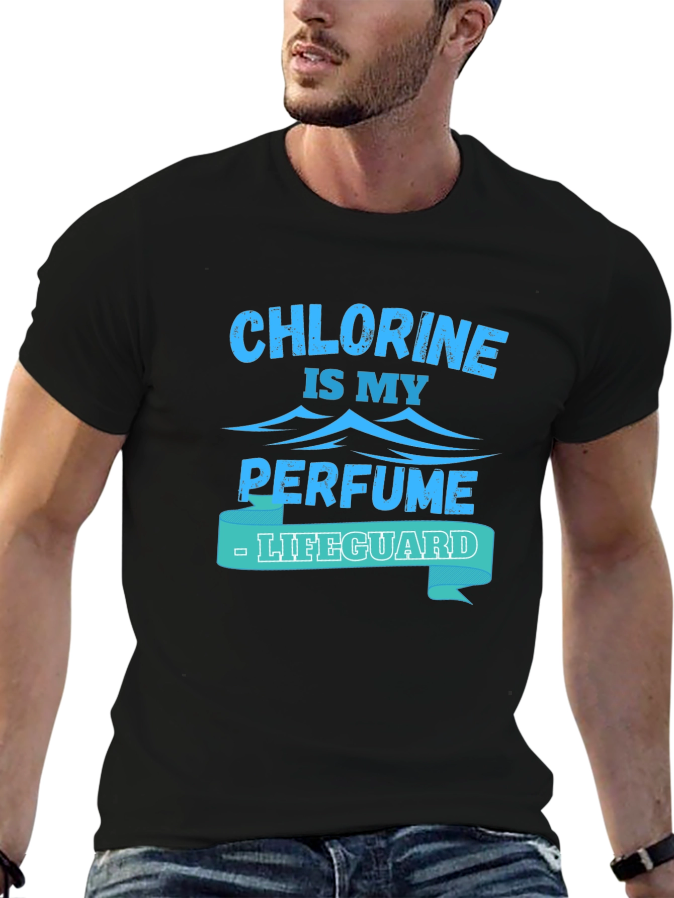 Chlorine Is My Perfume Lifeguard T-Shirt