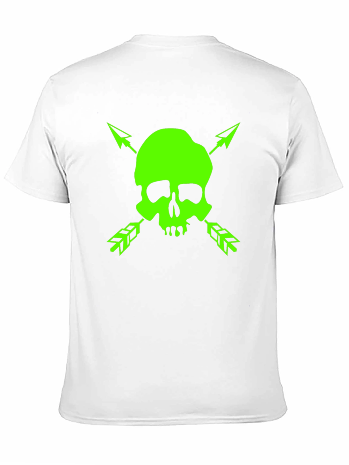 Skull & Arrows Graphic Tee - Bold Black T-Shirt