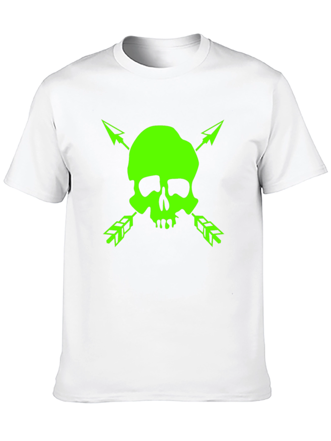 Skull & Arrows Graphic Tee - Bold Black T-Shirt