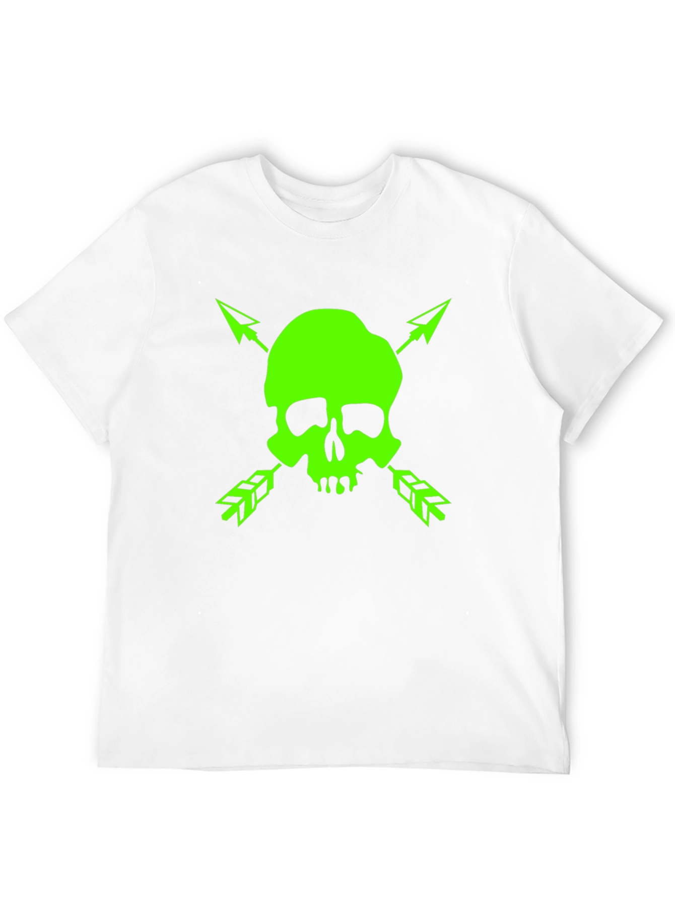 Skull & Arrows Graphic Tee - Bold Black T-Shirt