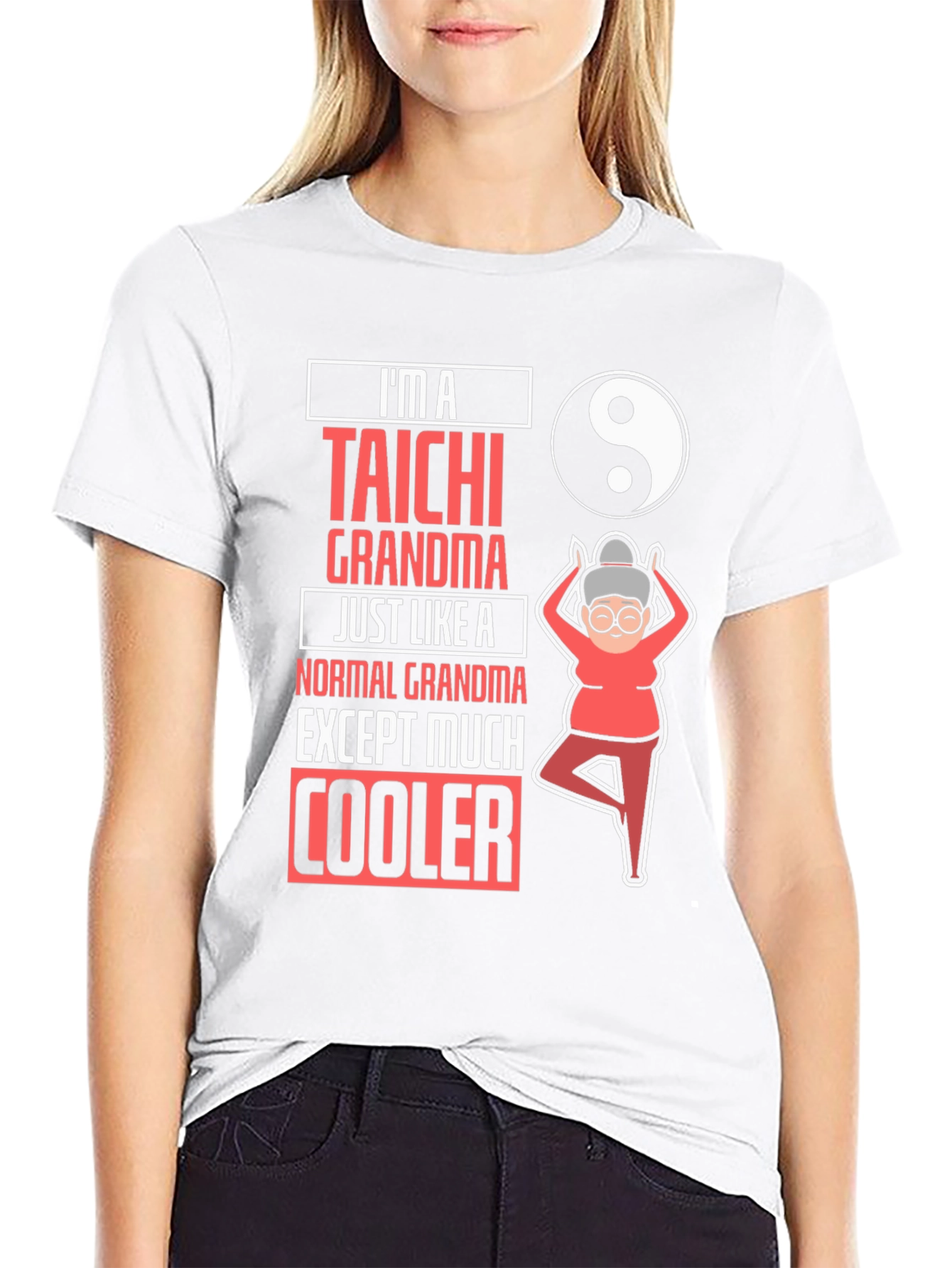 Taichi Grandma T-Shirt: Cool & Unique Gift